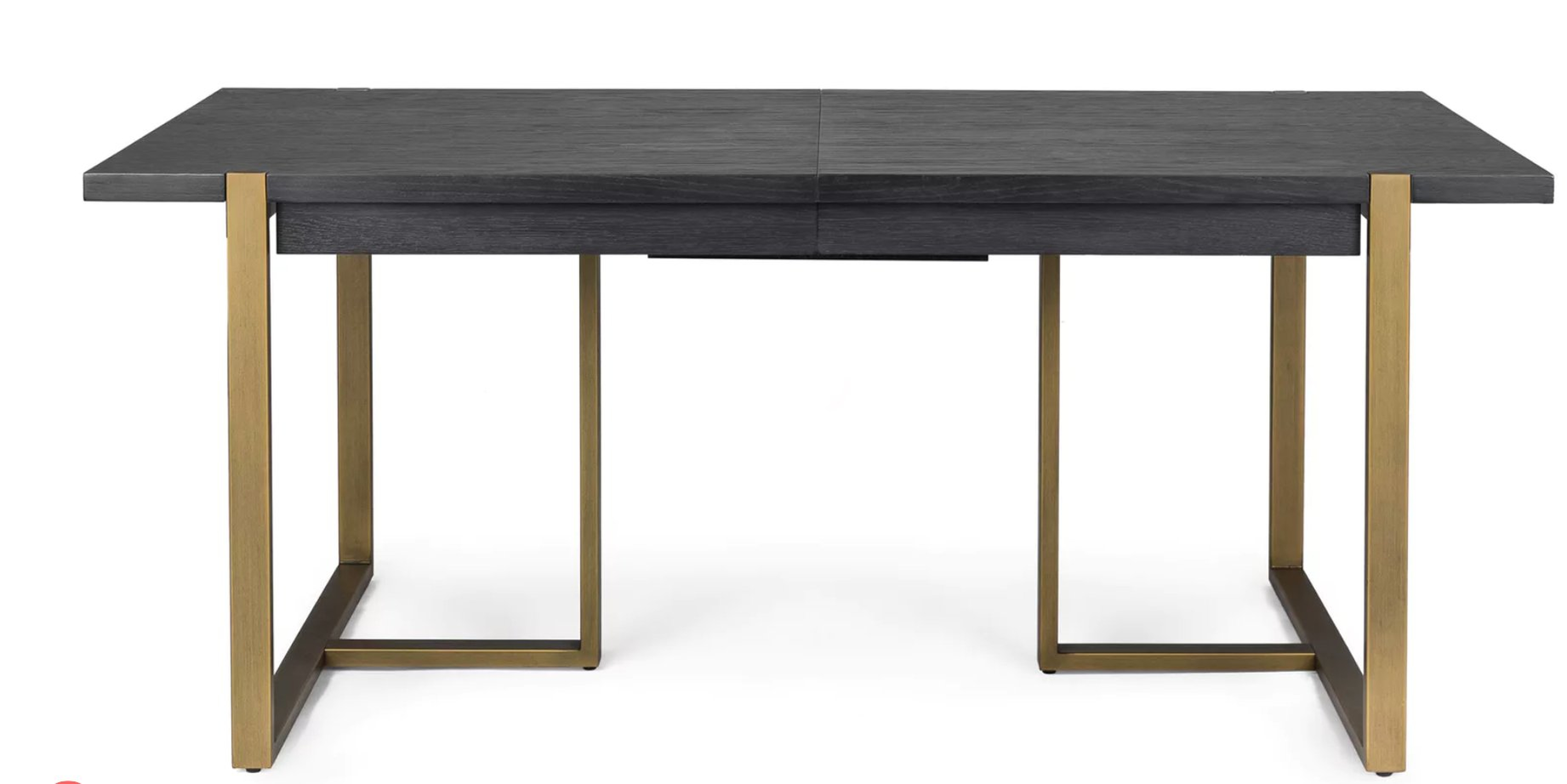 Oscuro Black Extendable Dining Table - Article