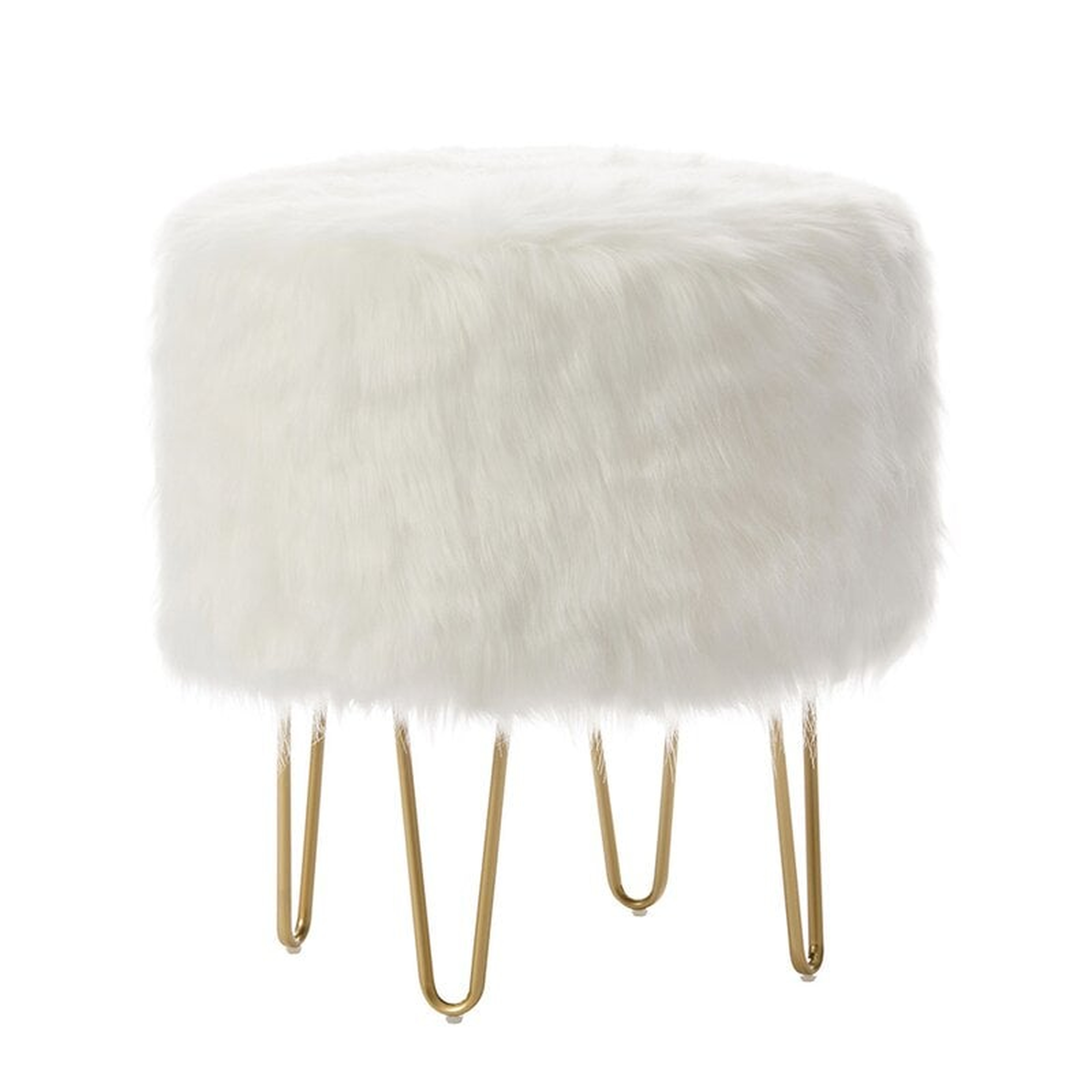 Mccook 18'' Wide Round Standard Ottoman - Wayfair