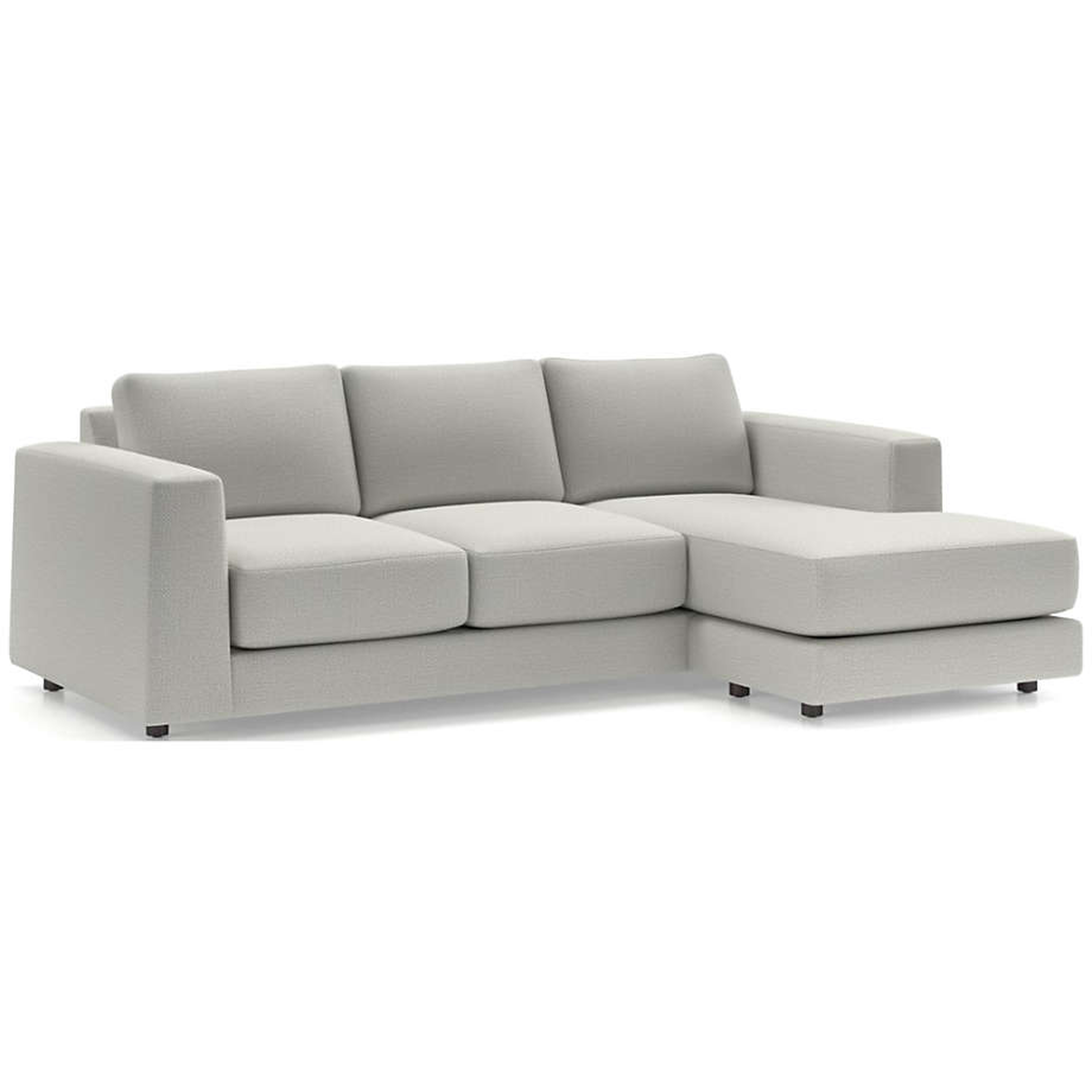 Peyton 3-Seat Reversible Sectional - Crate and Barrel