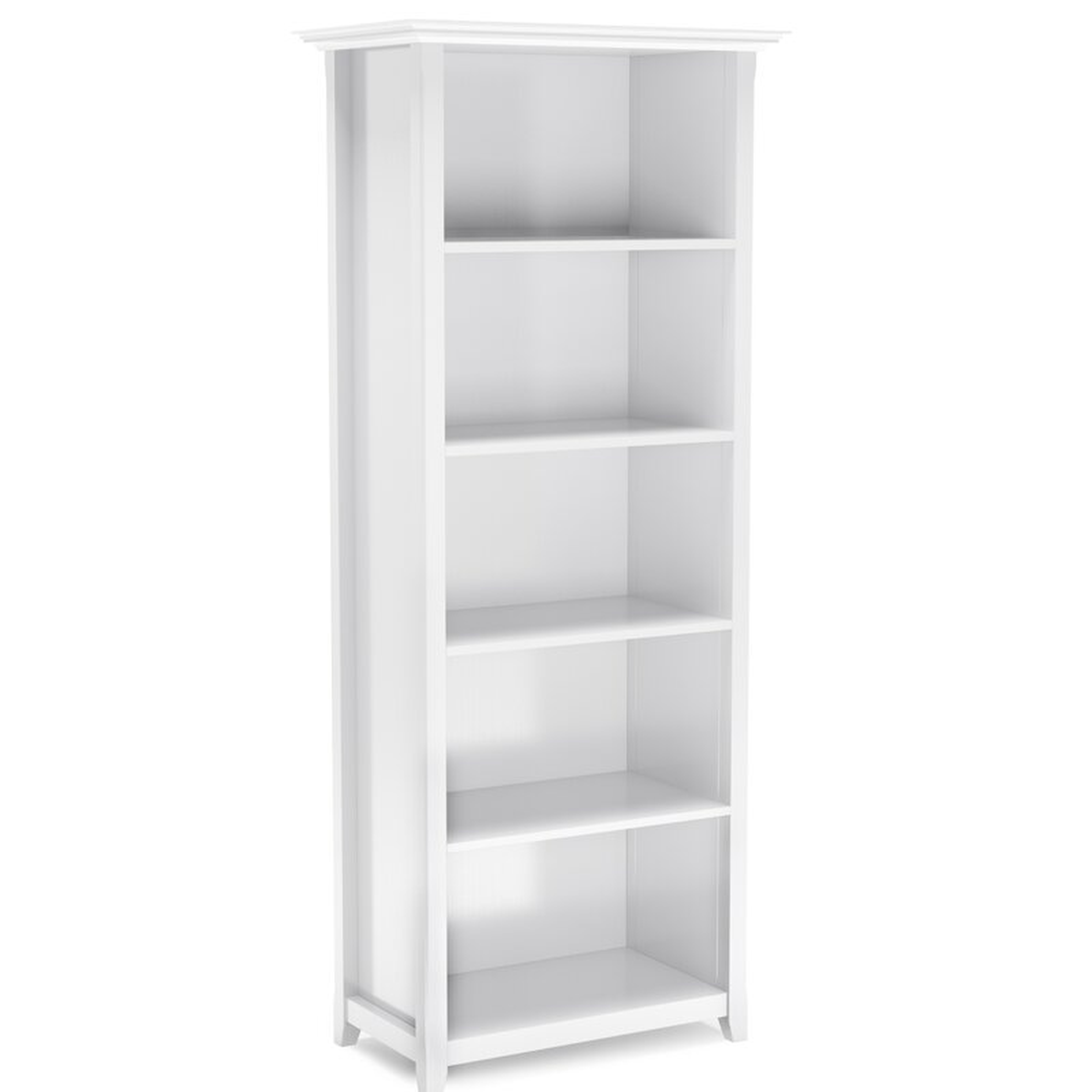 Mccoppin Standard Bookcase / White - Wayfair