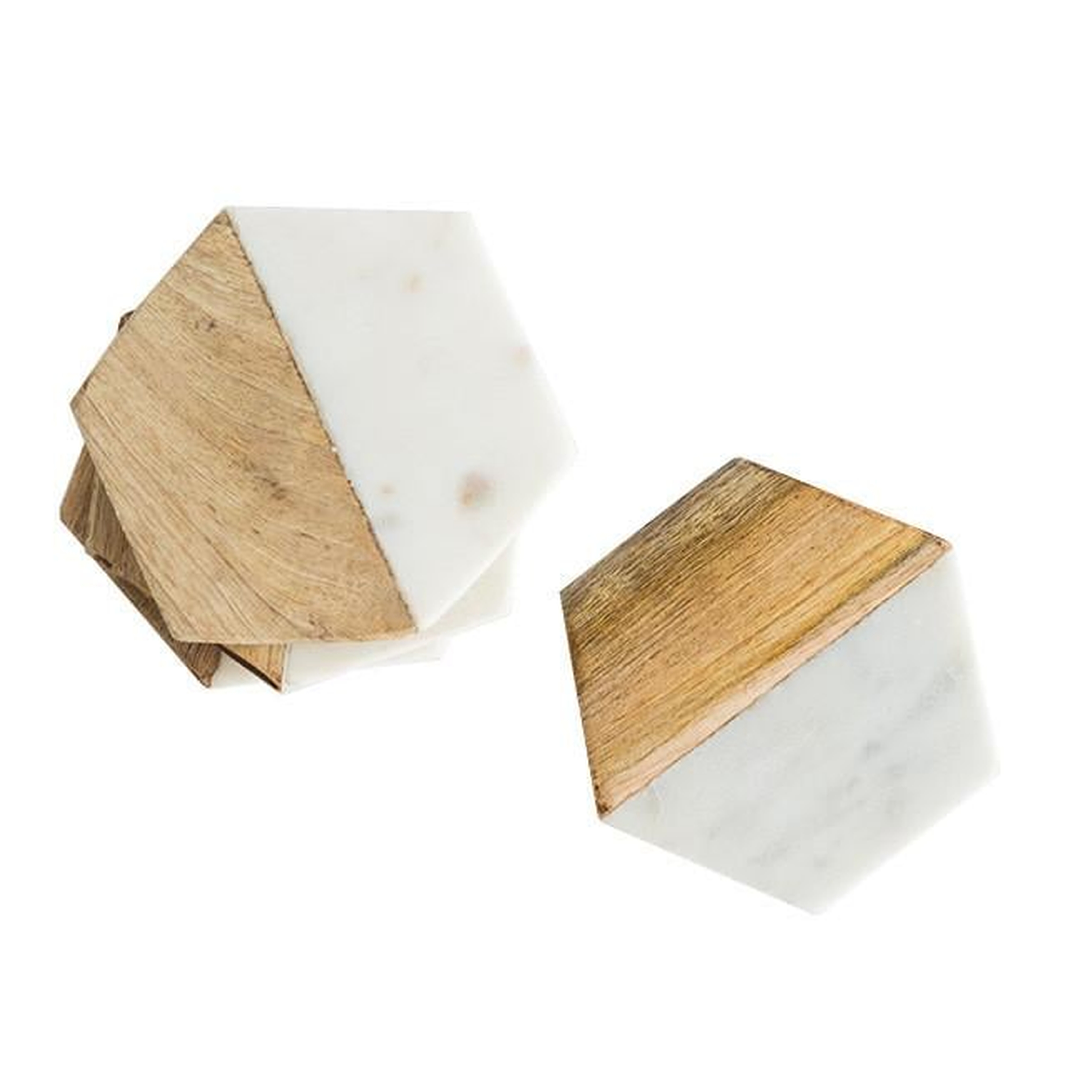 HEX COASTERS (SET OF 4) - McGee & Co.