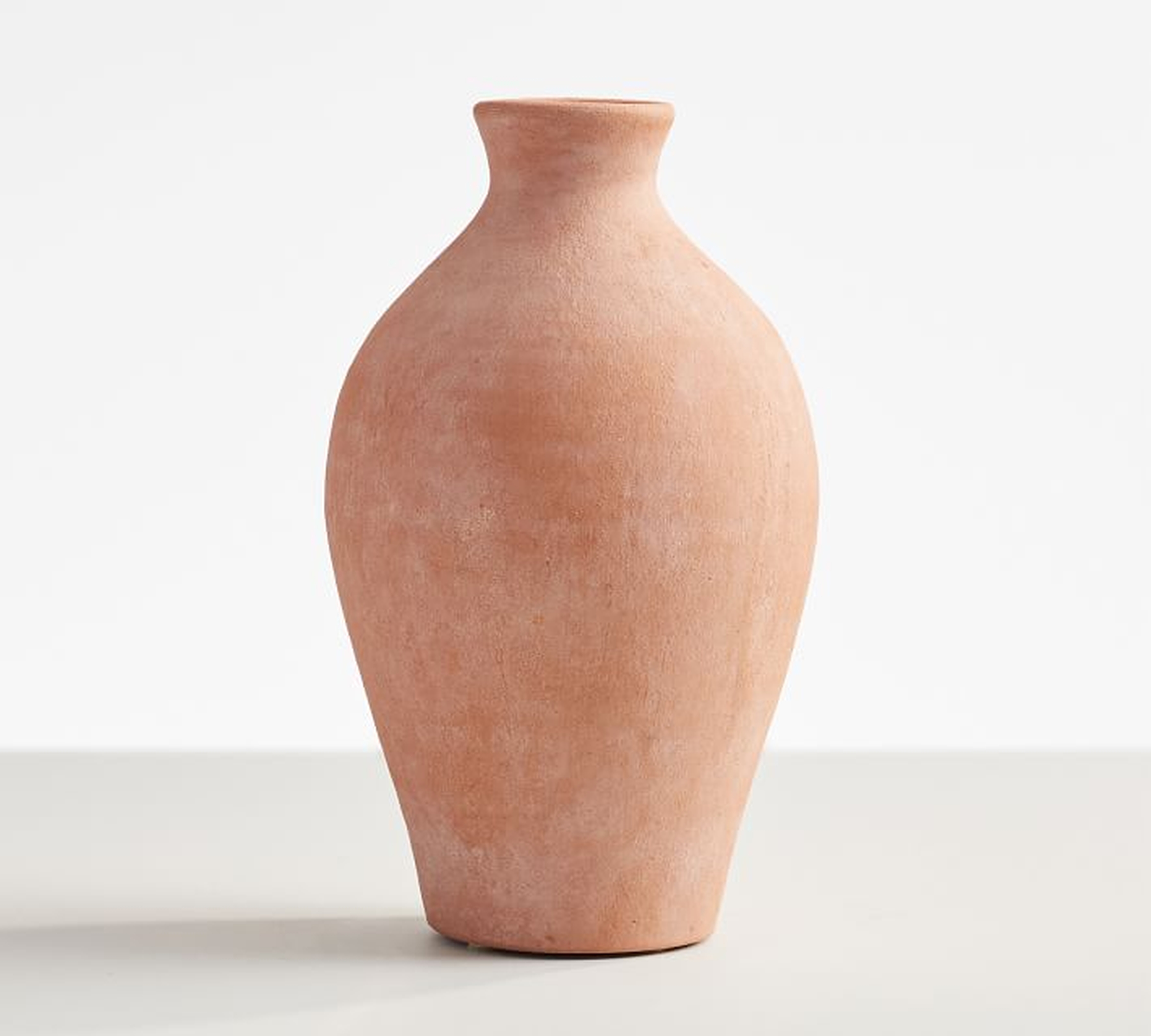 Terra Cotta Vases, Medium Bottle, Terracotta - Pottery Barn