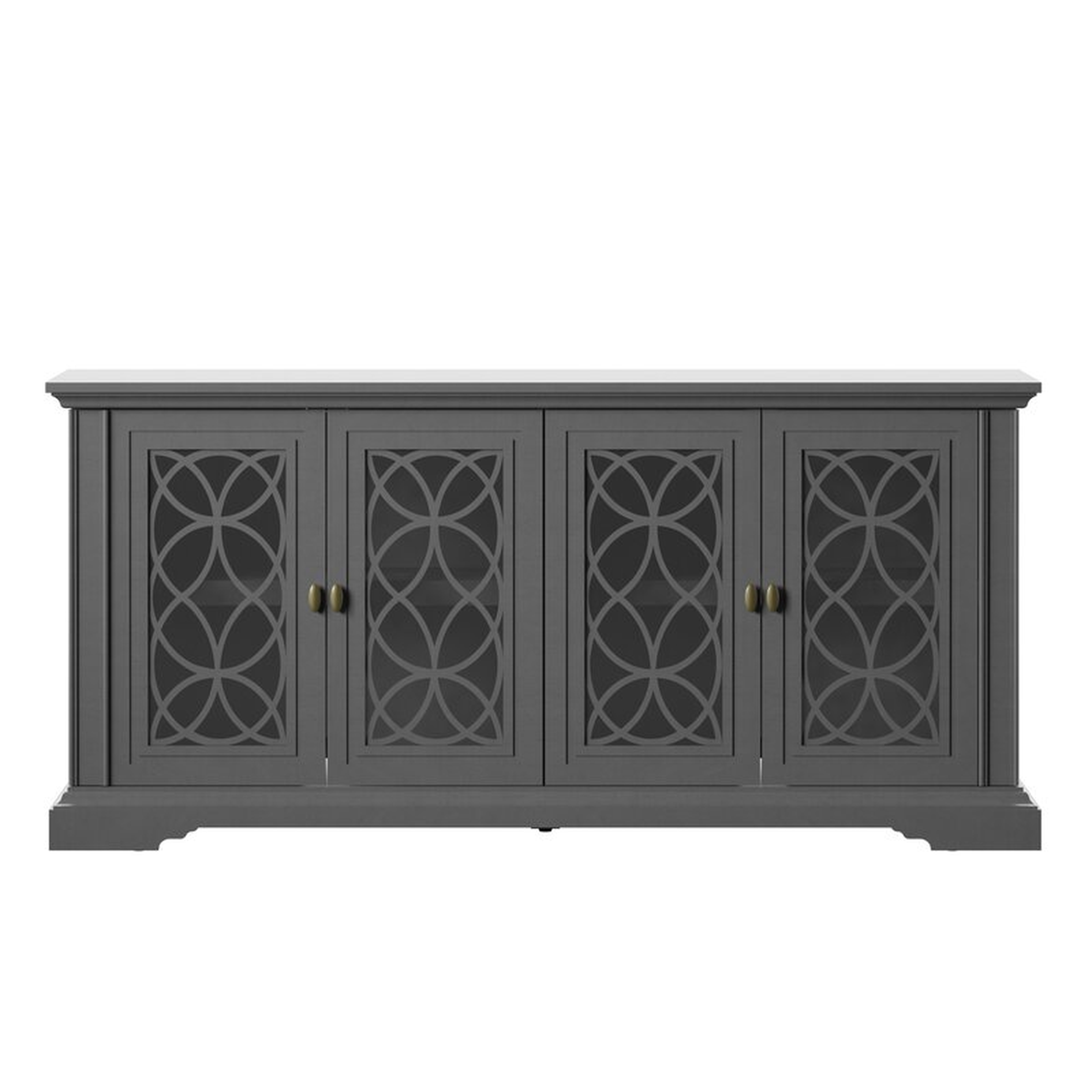 Adonay TV Stand for TVs up to 55" - Antique Gray - Wayfair