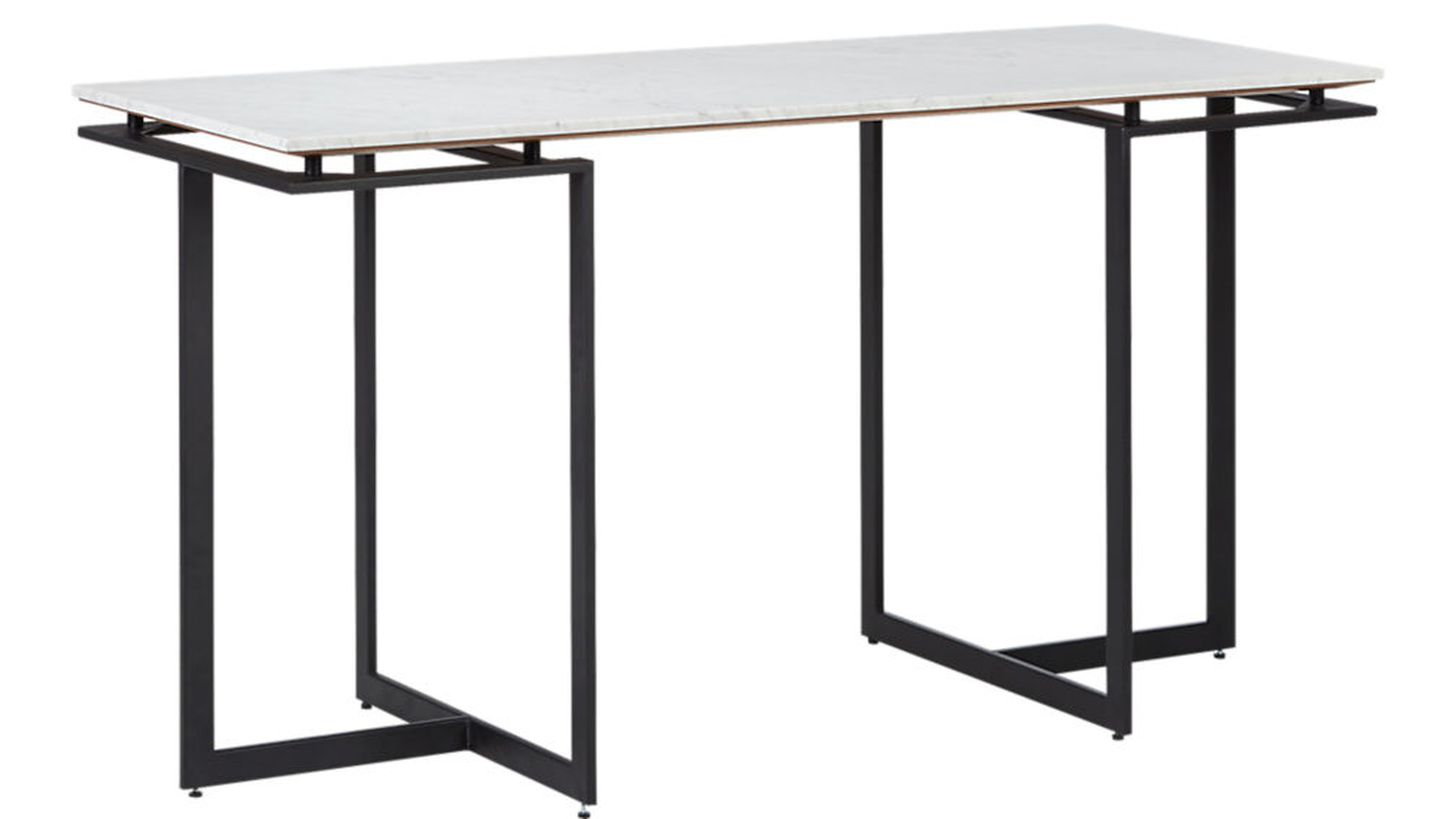 fullerton modular desk with 2 legs - CB2