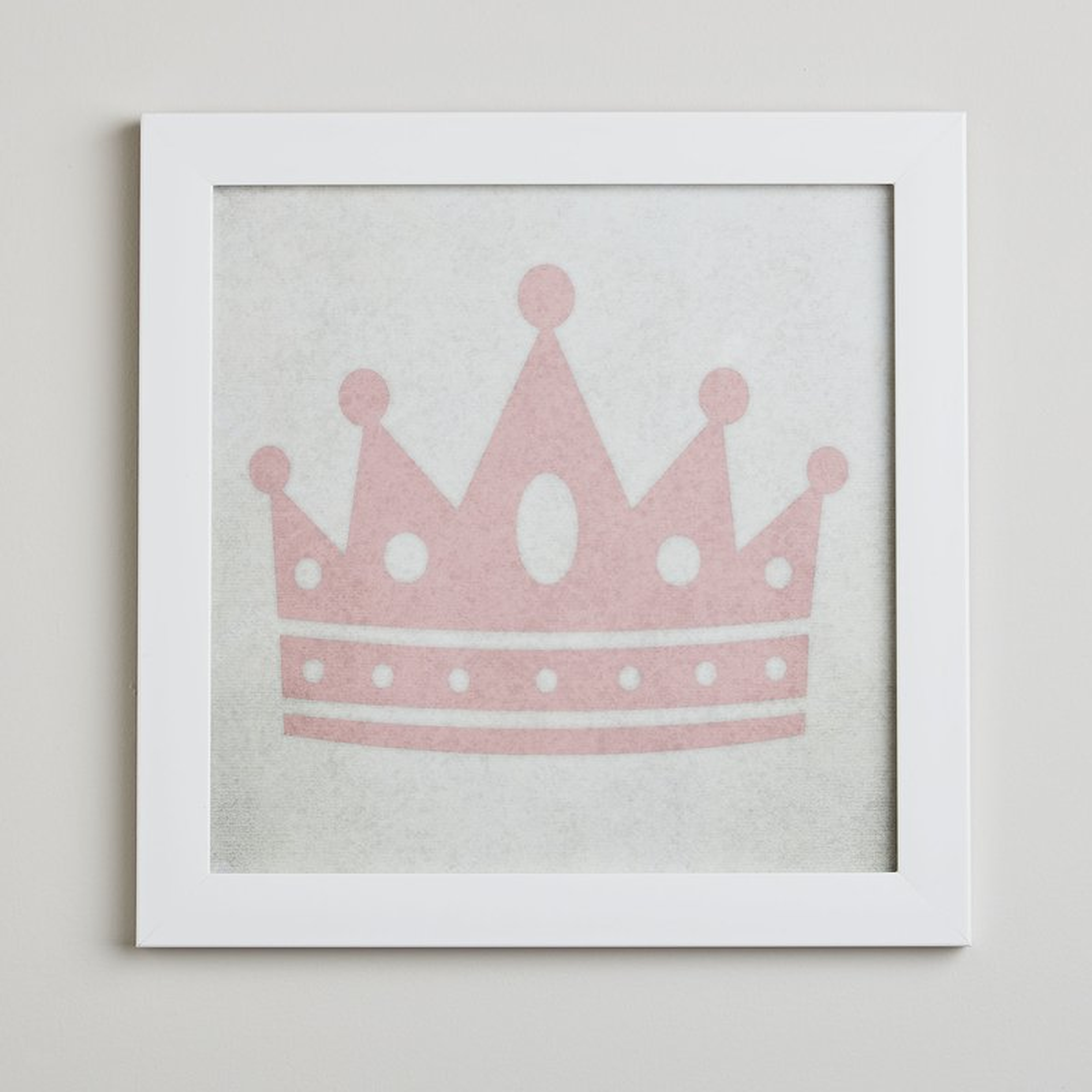 Sherborne Crown Princess in Pink Framed Art - Wayfair