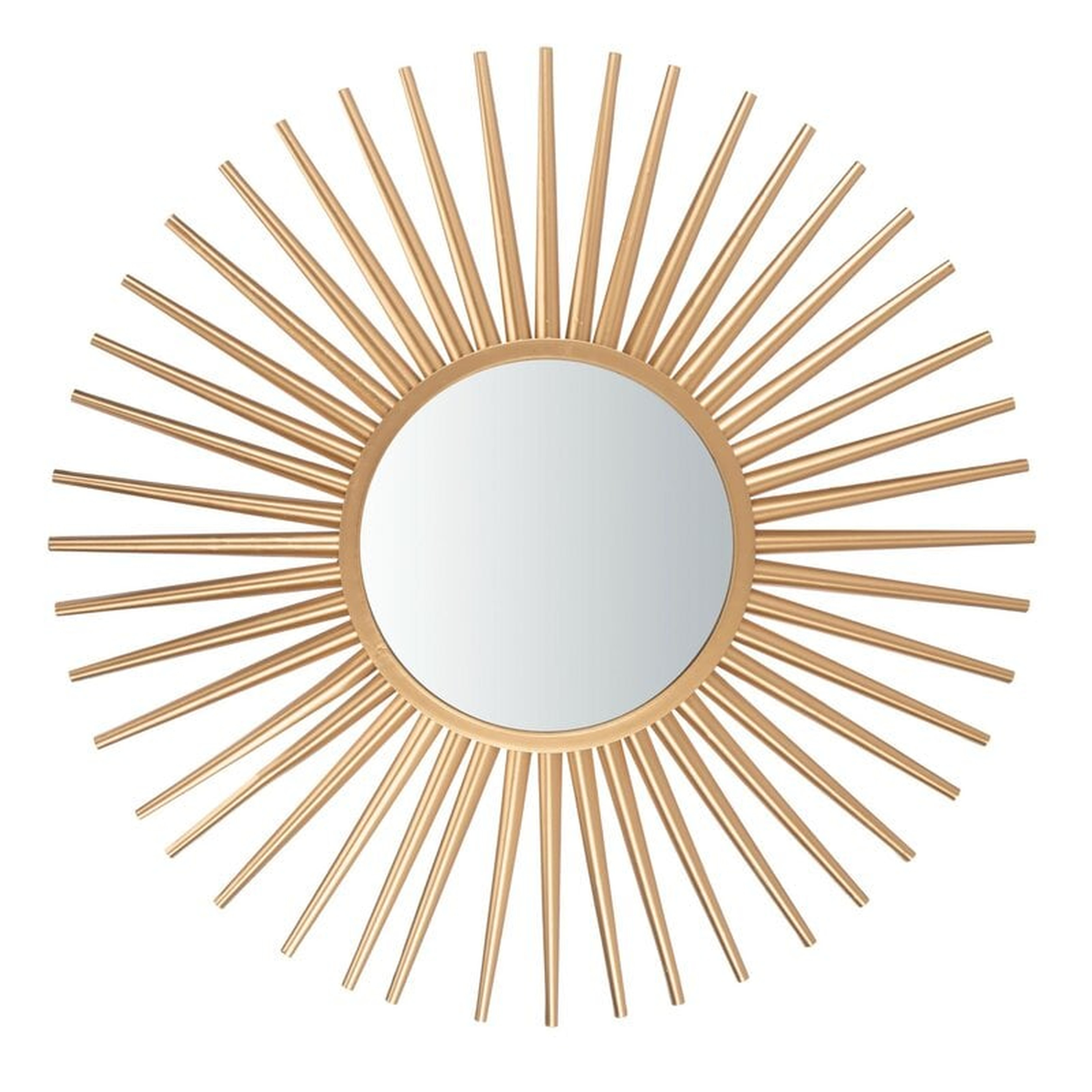 Knowle Sunburst Metal Wall Mirror - Wayfair