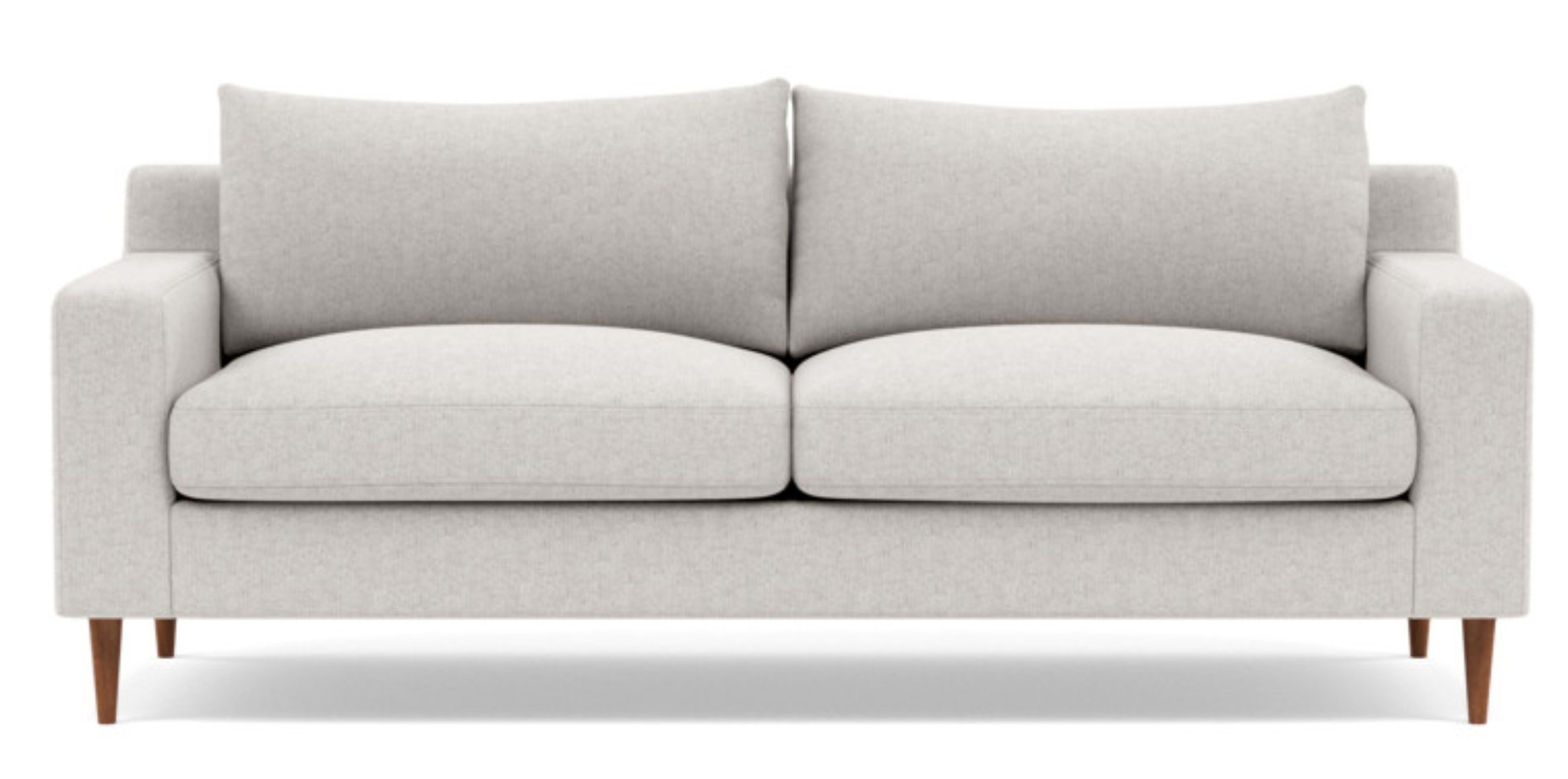 SLOAN Fabric 2-Seat Sofa - 87" - Pebble (CUSTOM) - Interior Define