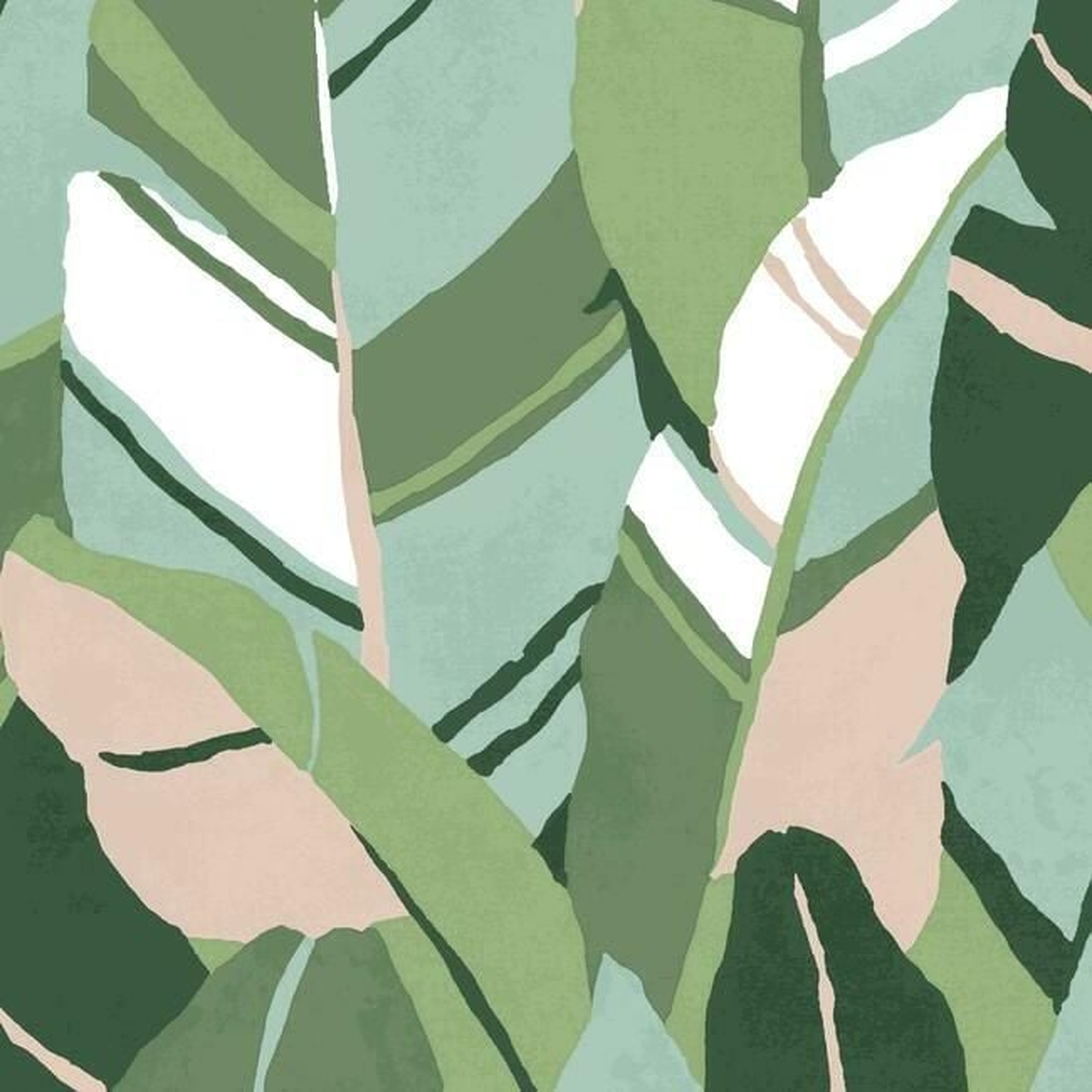 Hearts Of Palm Peel and Stick Wallpaper - York Wallcoverings