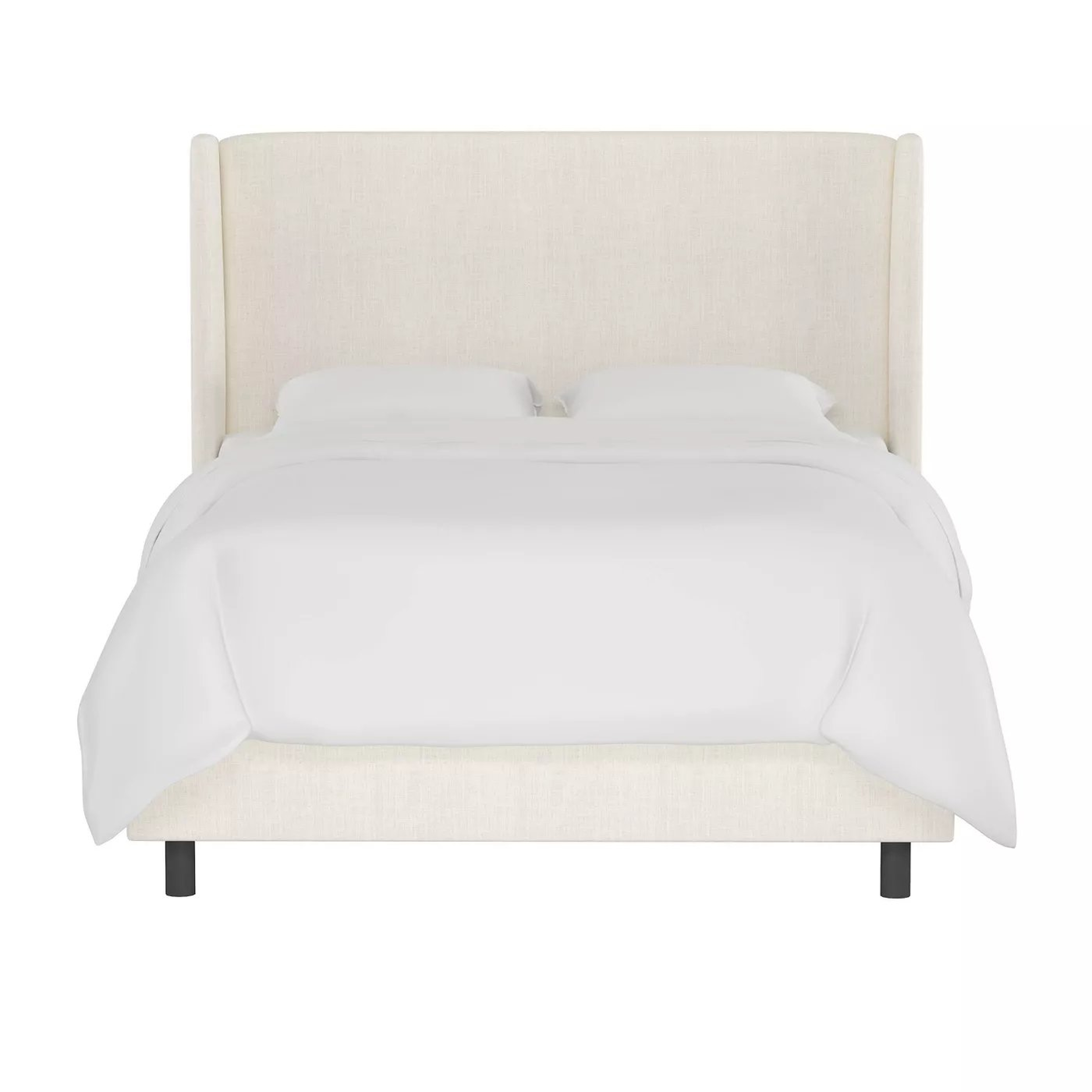 Amera Upholstered Low Profile Standard Bed Queen size - Wayfair