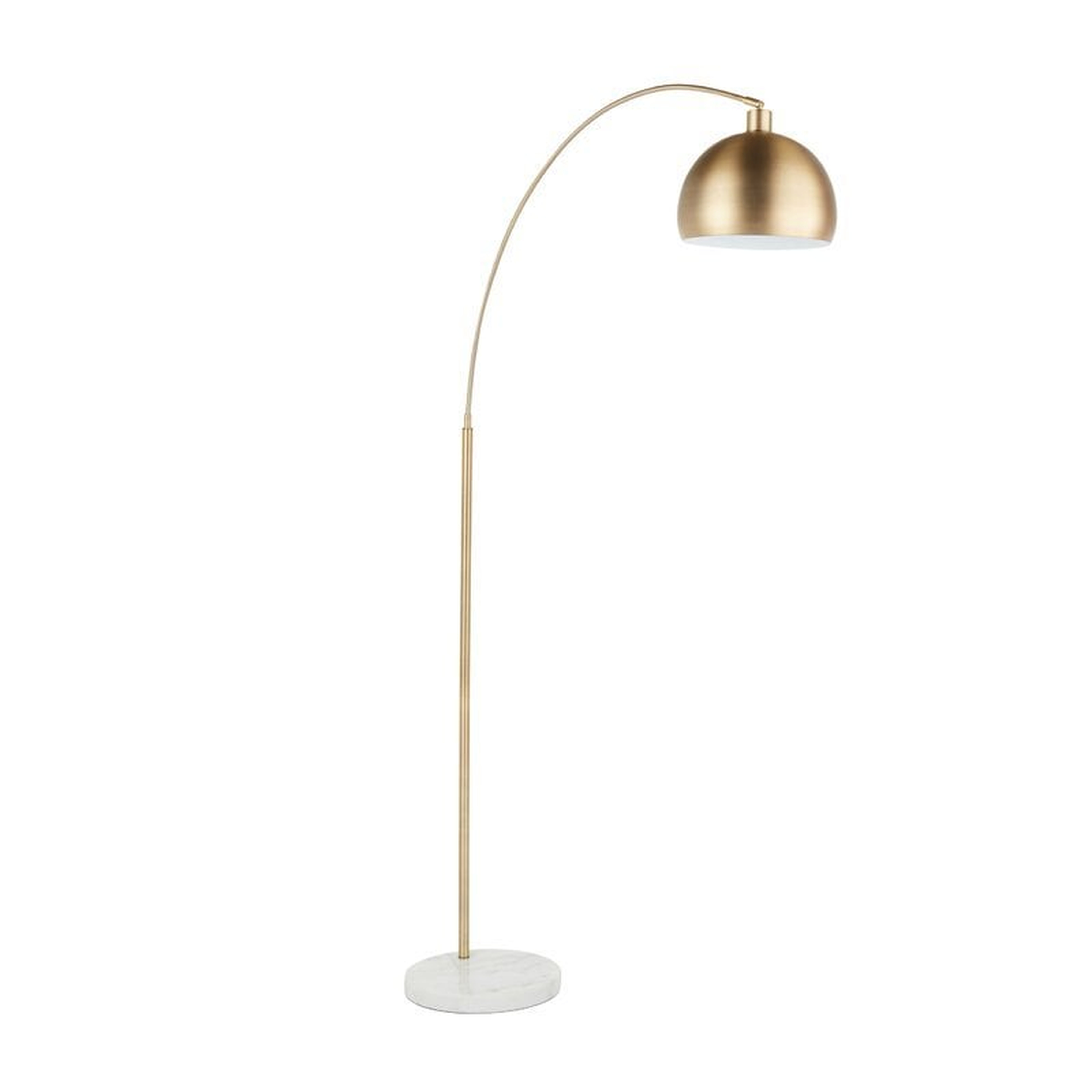 Patino 74" Arched Floor Lamp - Wayfair