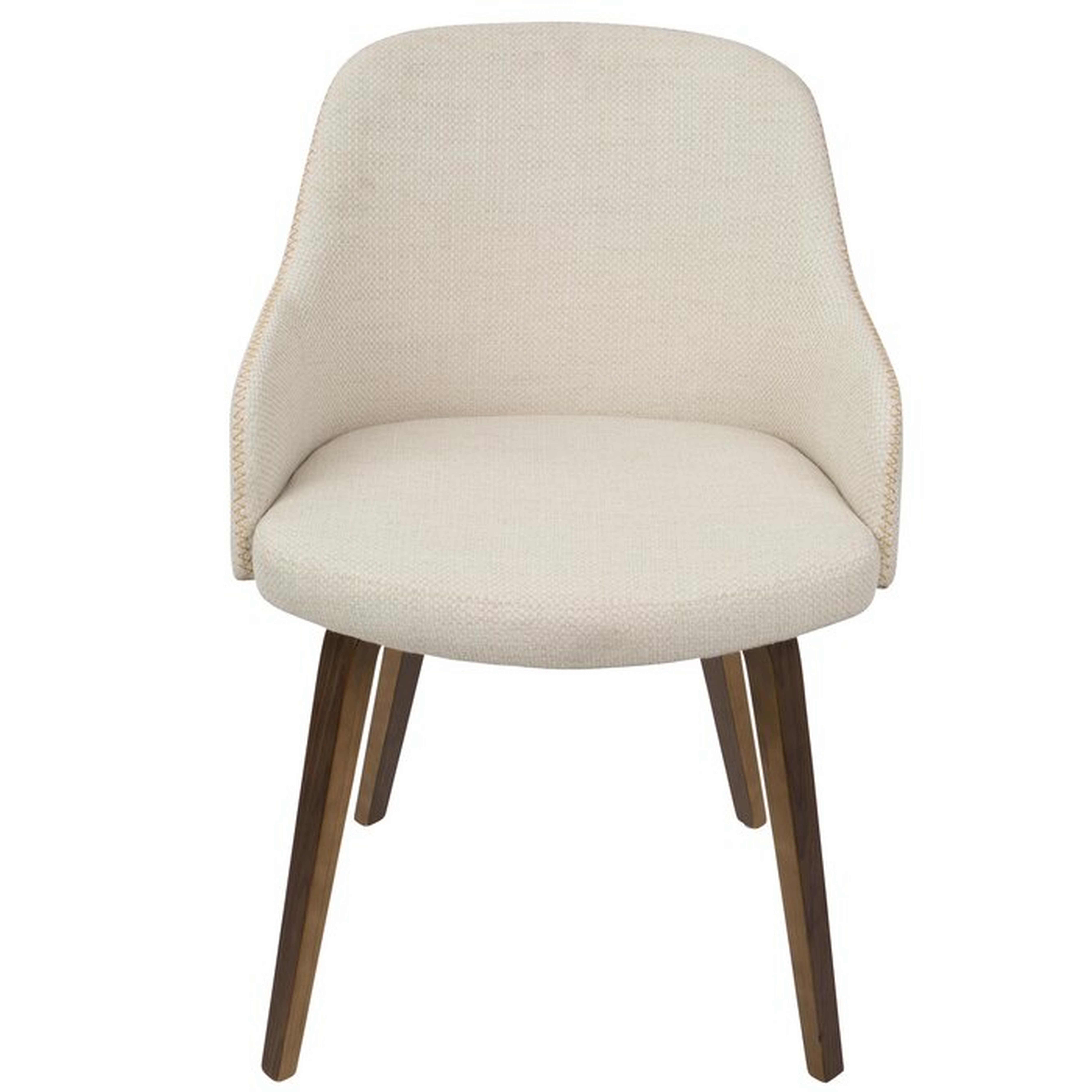 Brighton Mid-Century Modern Upholstered Dining Chair - Wayfair