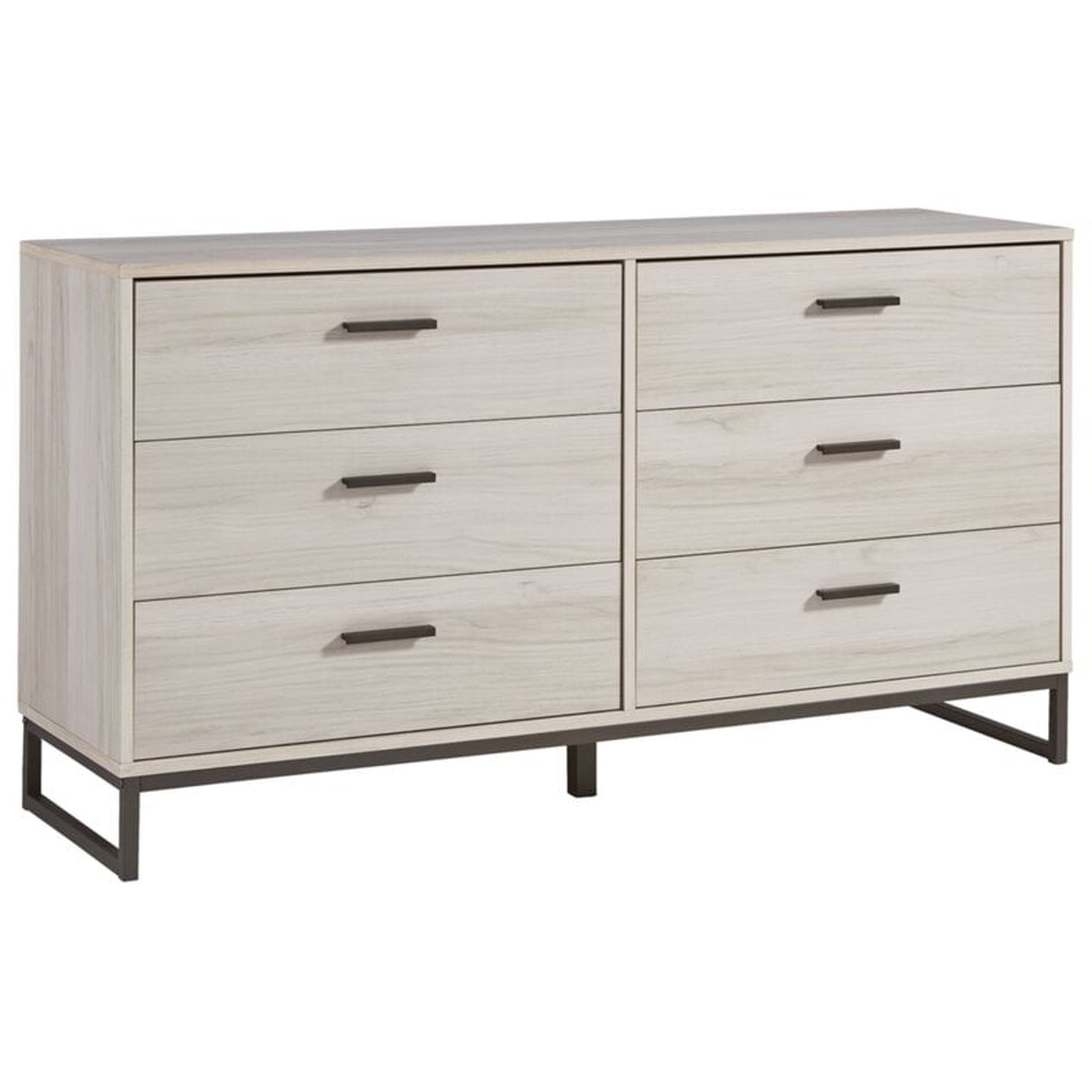 Manuel 6 Drawer 53'' W Double Dresser - Wayfair