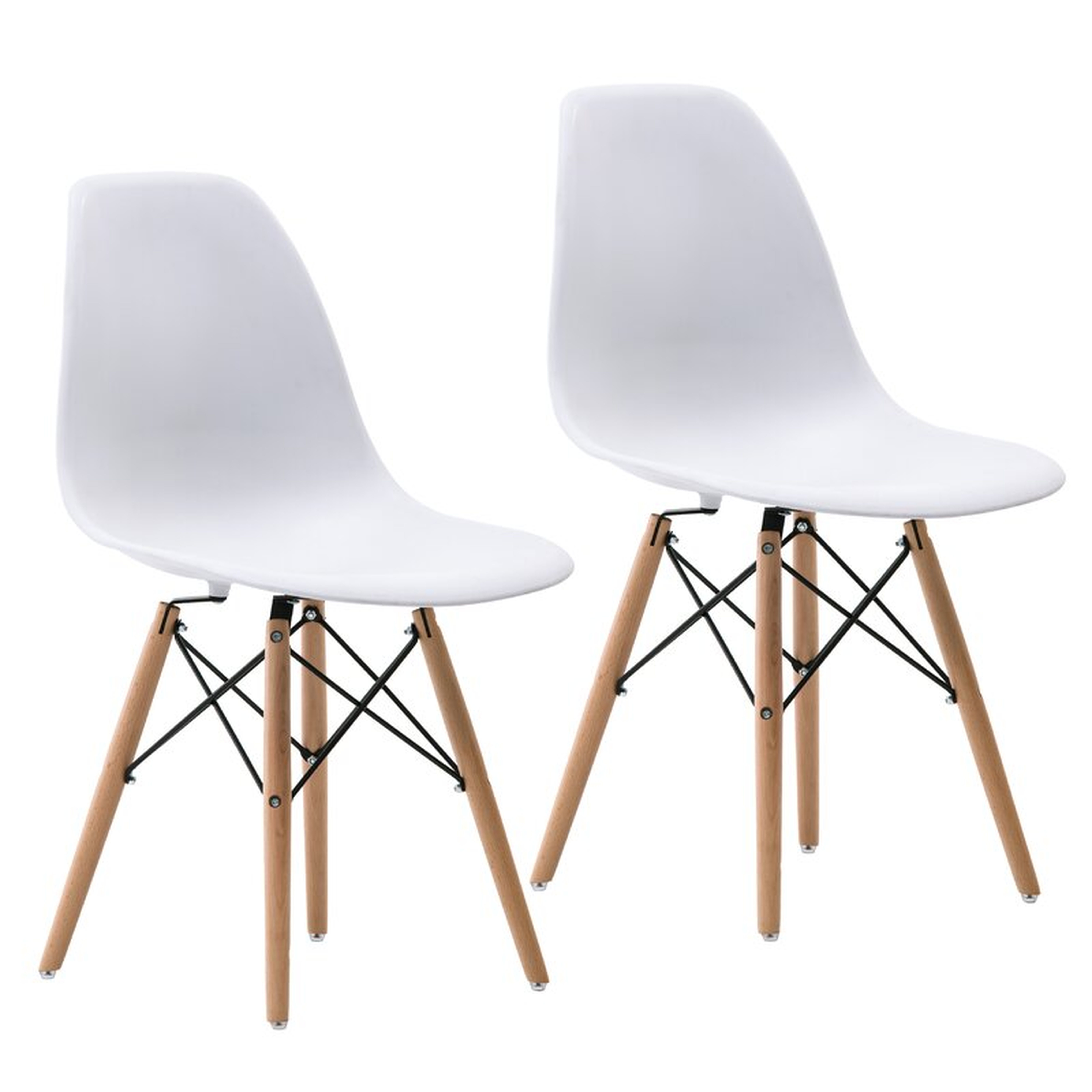 Litteral Dining Chair Set of 2 - Wayfair