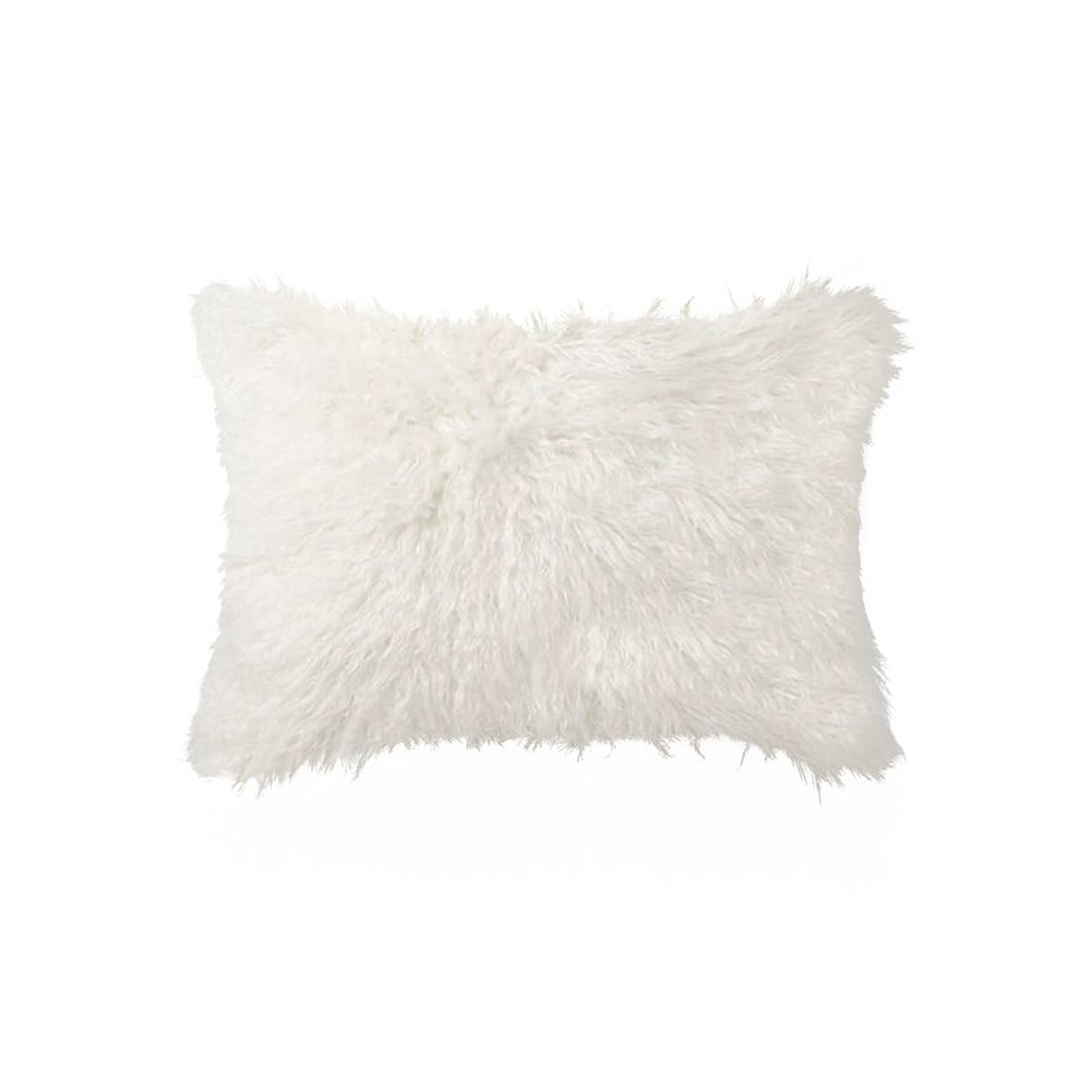 Gaetane Faux Fur Lumbar Pillow - AllModern