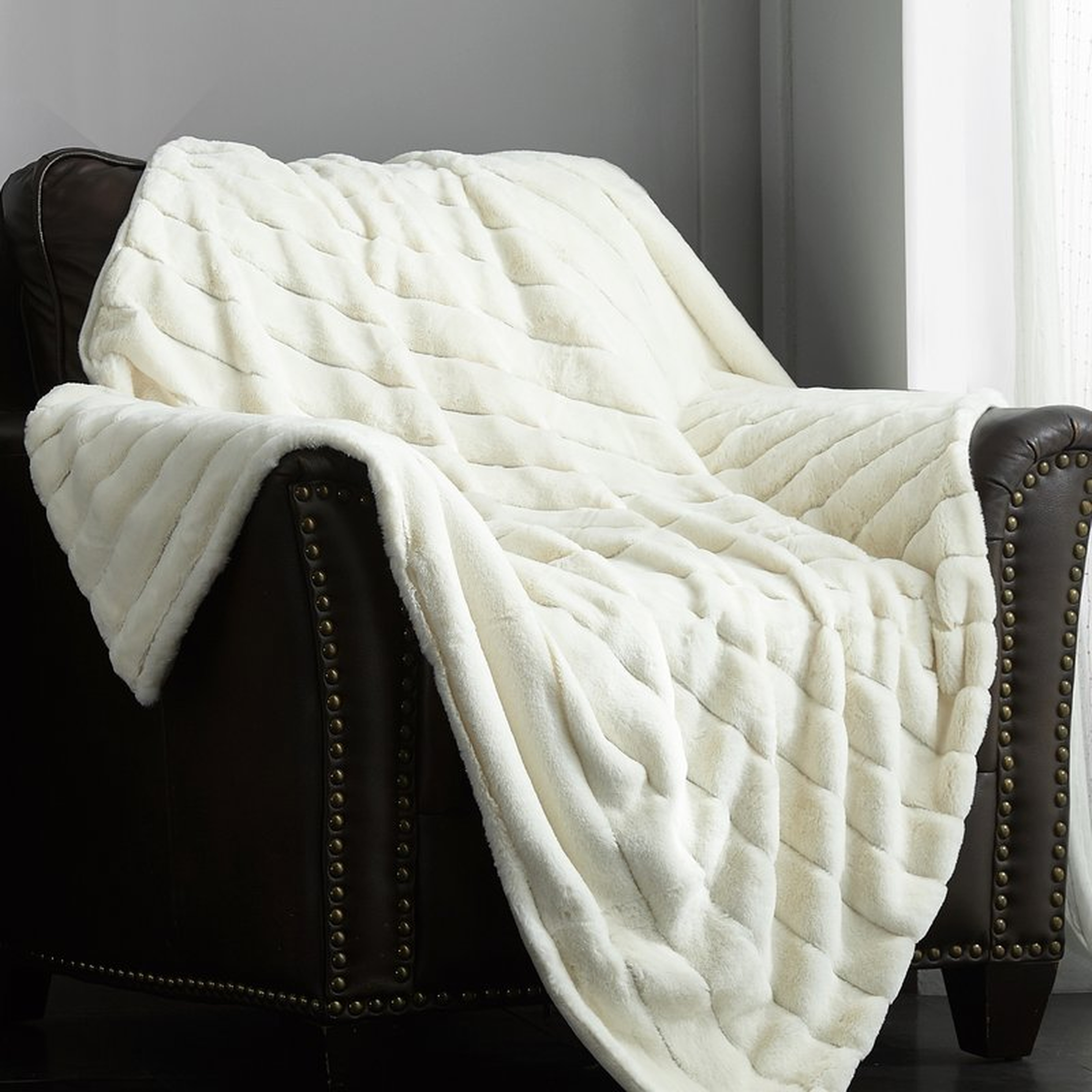Preiss Faux Fur Blanket - Wayfair