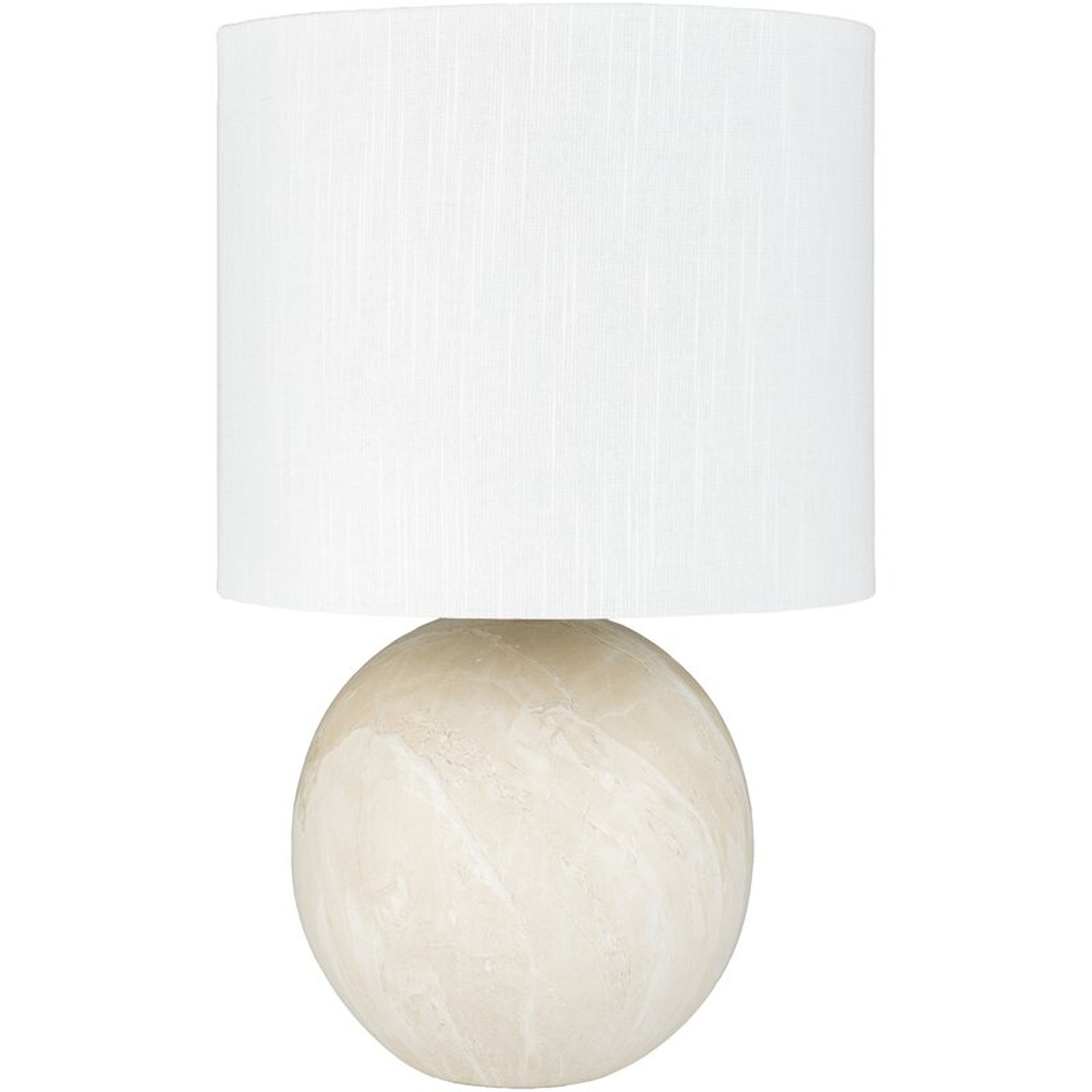 Gardendale 21.5'' Table Lamp - BEIGE/WHITE - Wayfair