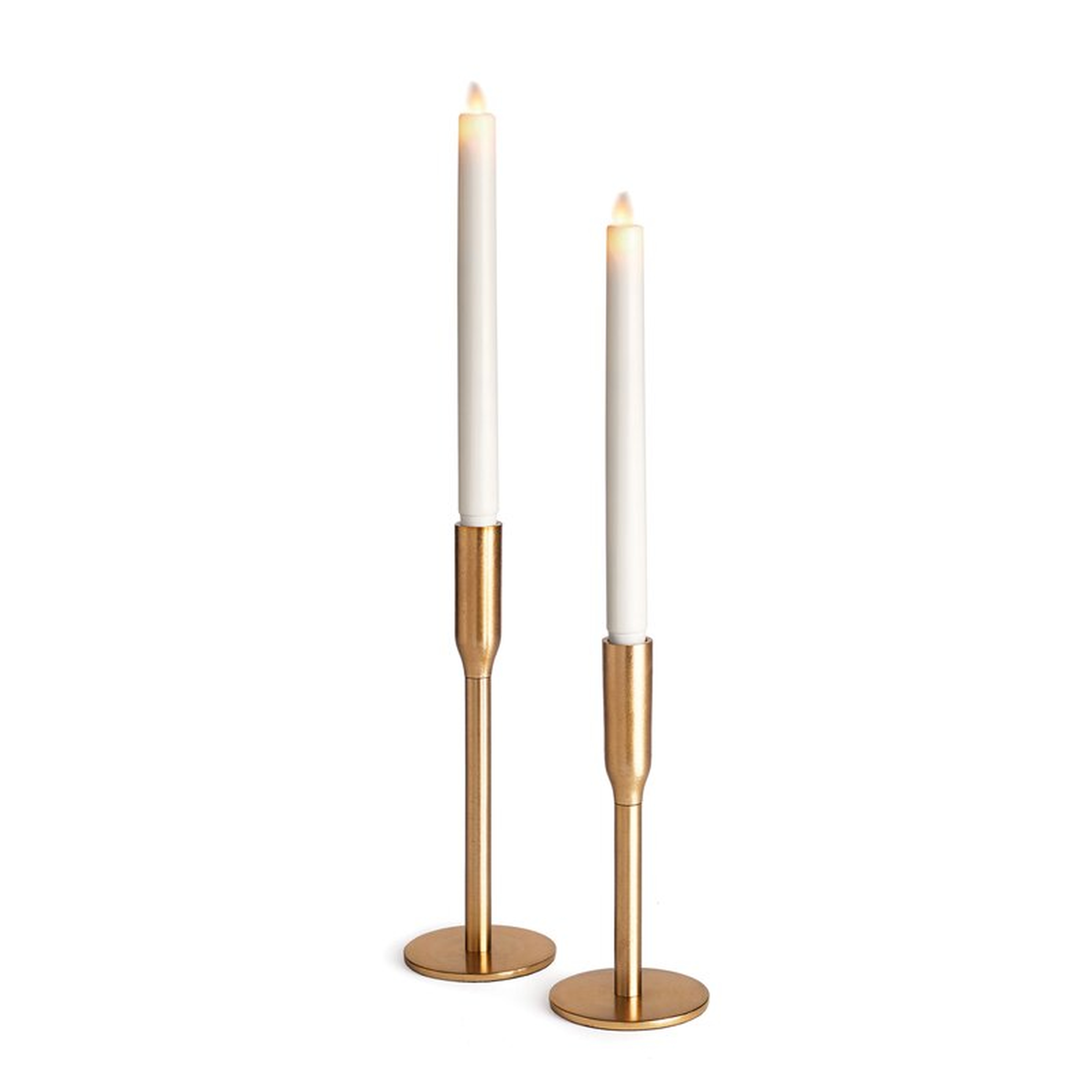 Metal Candlestick (Set of 2) - Wayfair
