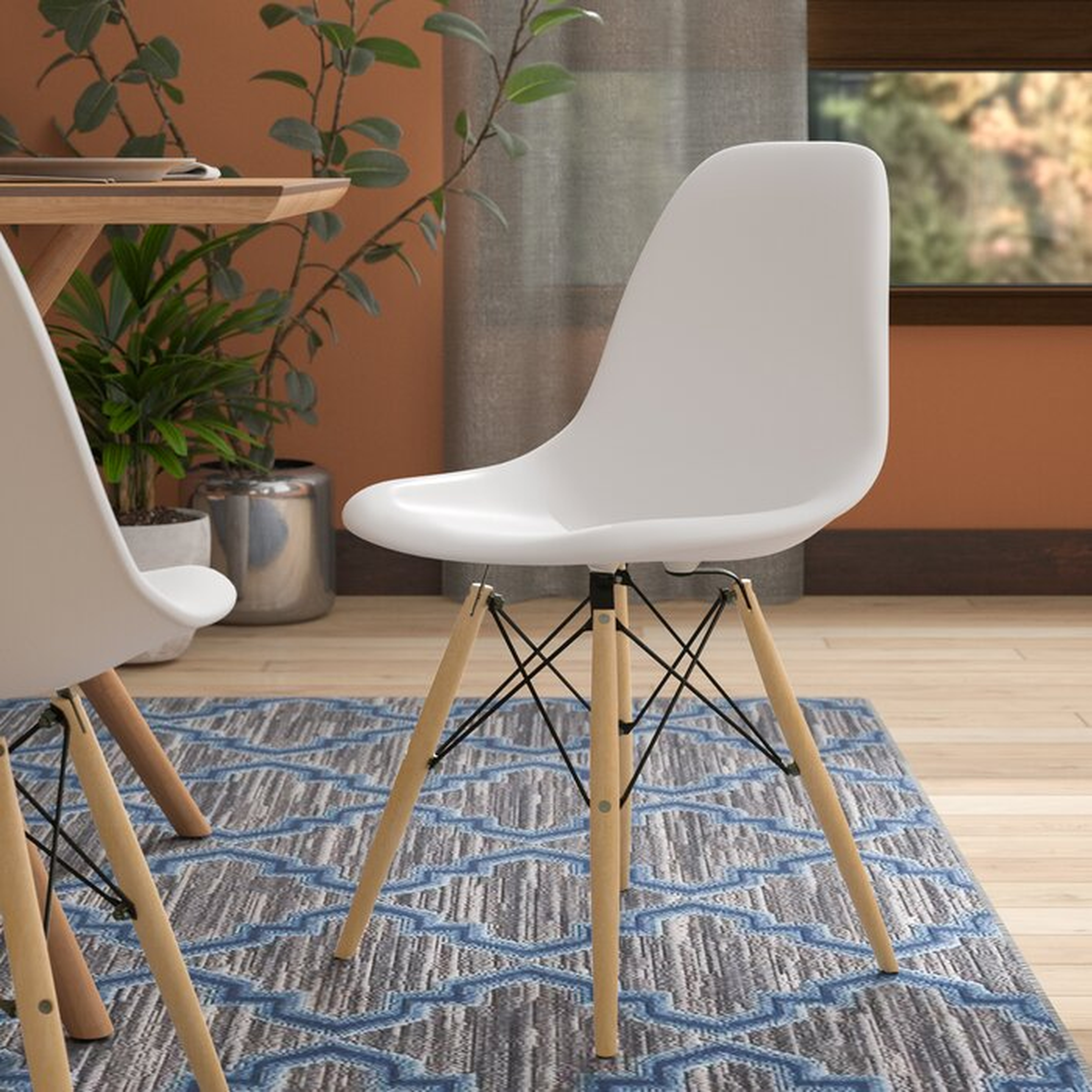 "Harrison Solid Wood Chair- white - Wayfair