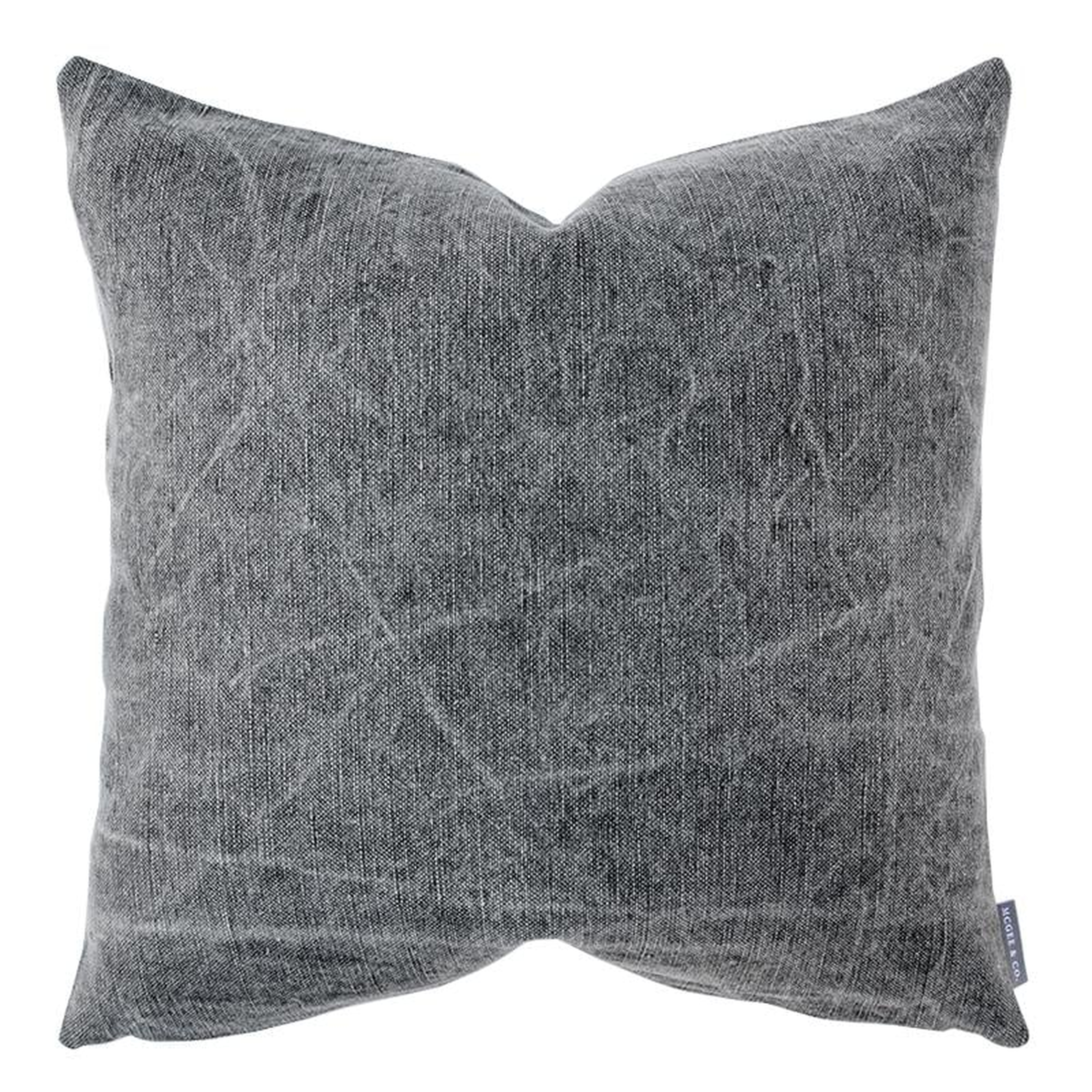 THOREAU PILLOW WITHOUT INSERT, 20" x 20" - McGee & Co.