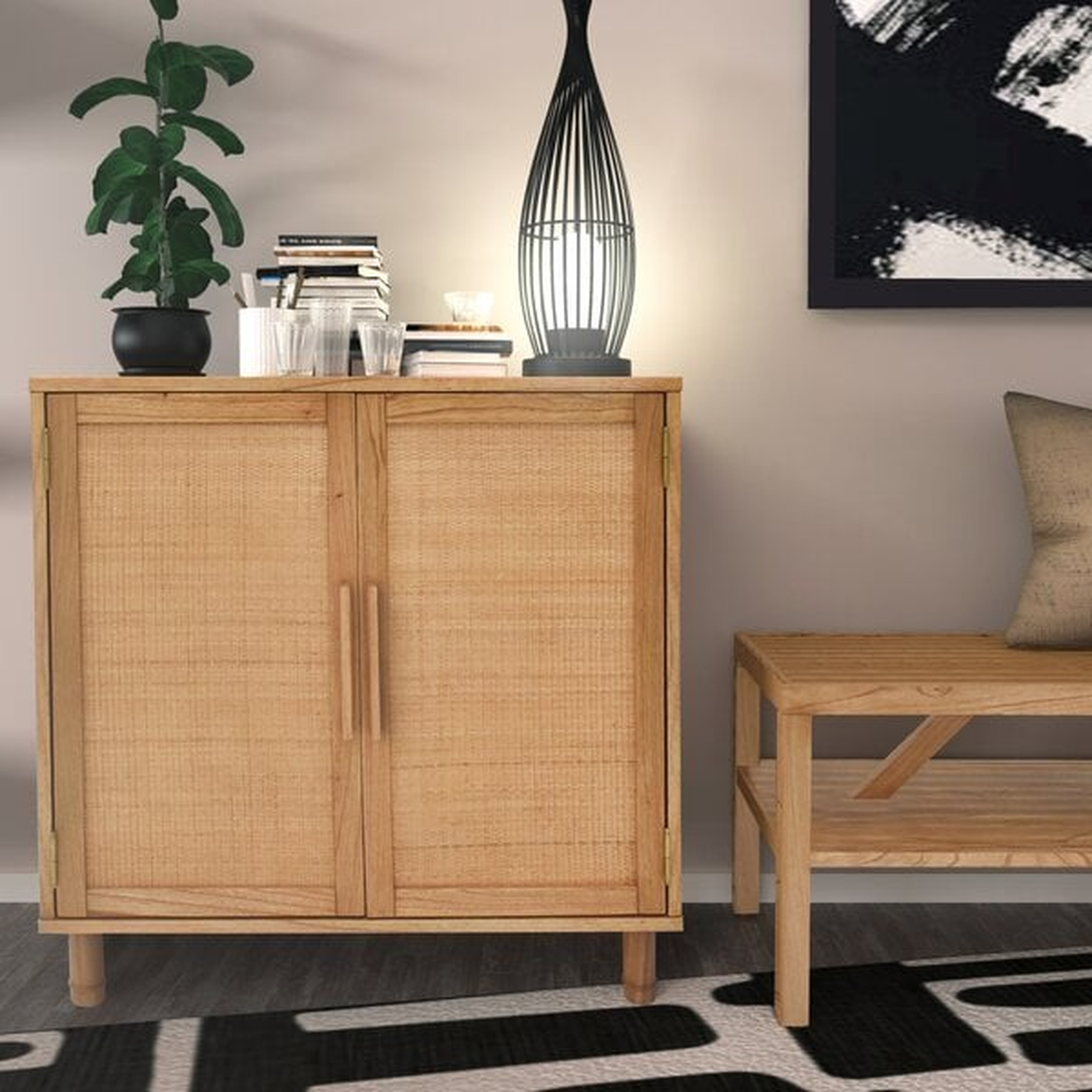 Delancey 2 Door Accent Cabinet - Wayfair