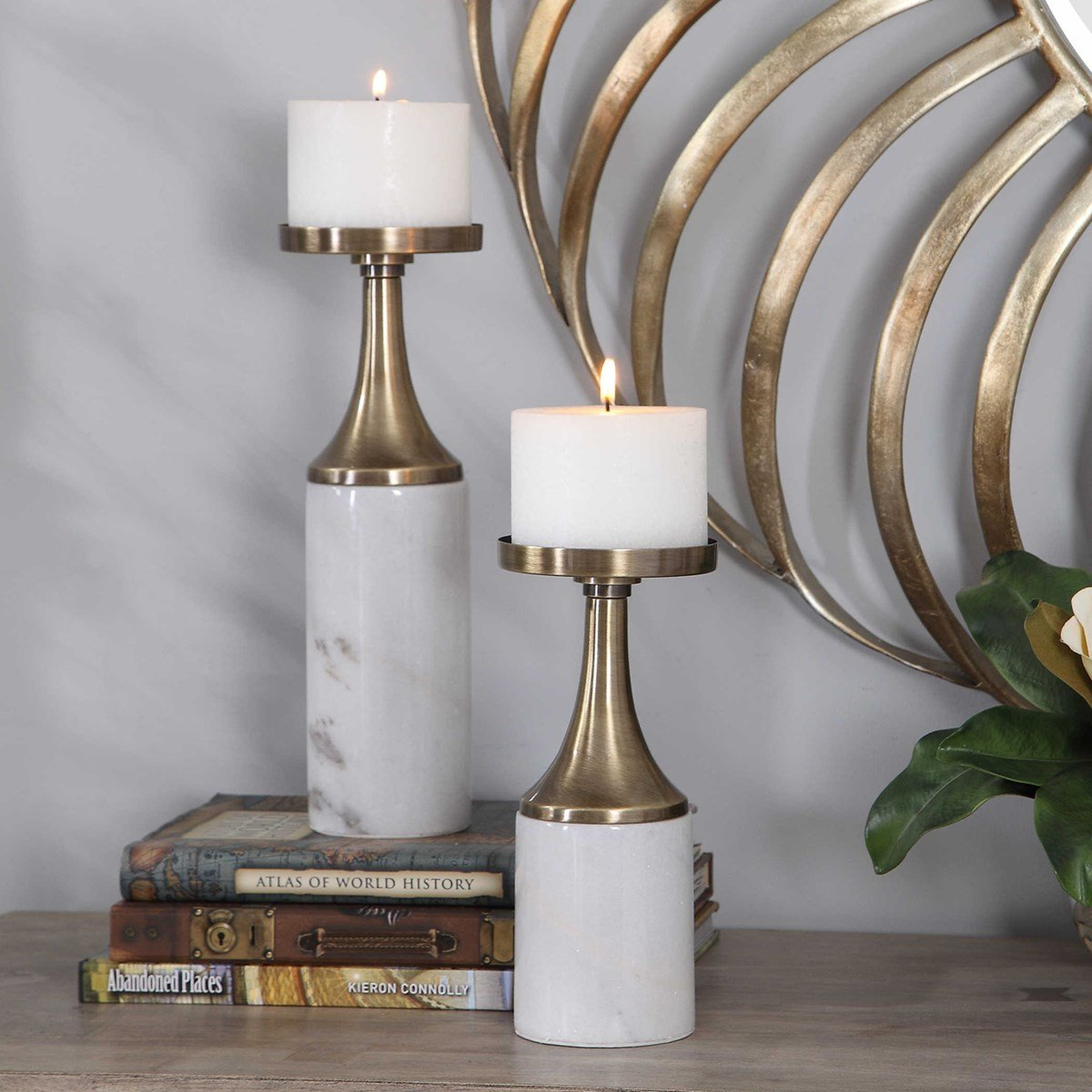 CASTIEL CANDLEHOLDERS, S/2 - Uttermost