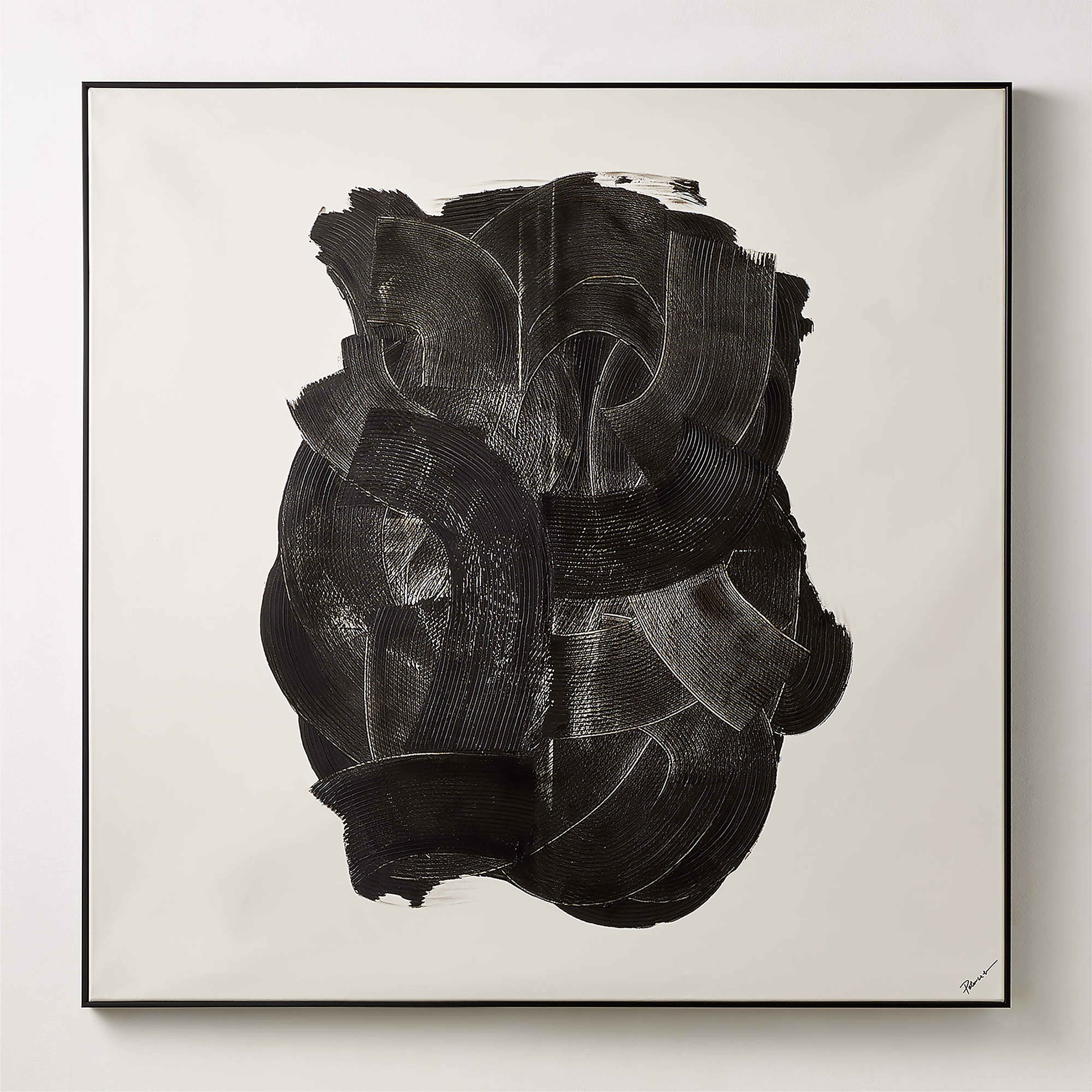 MINAS FRAMED WALL ART 50"X50" - CB2