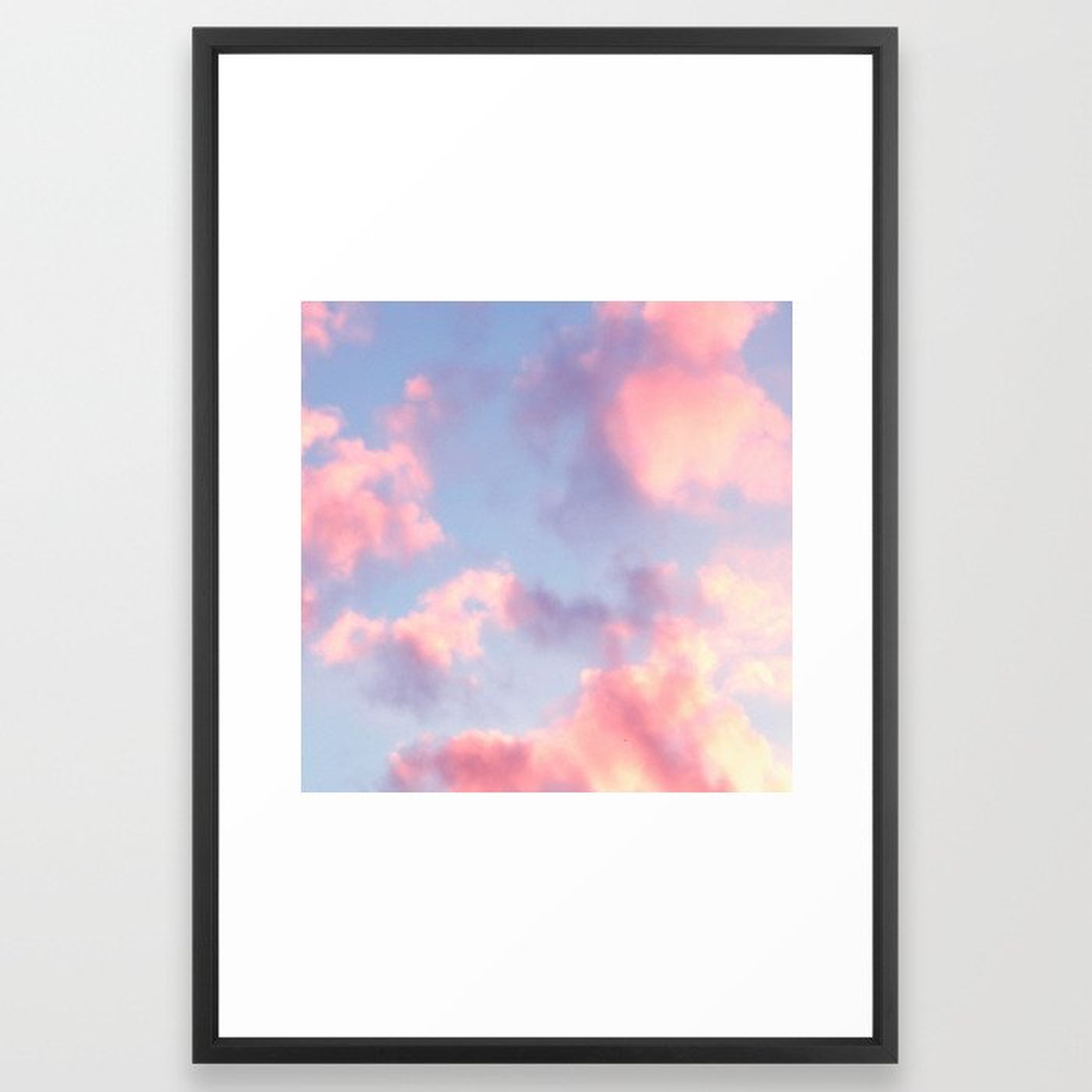 Whimsical Sky Framed Art Print - Society6