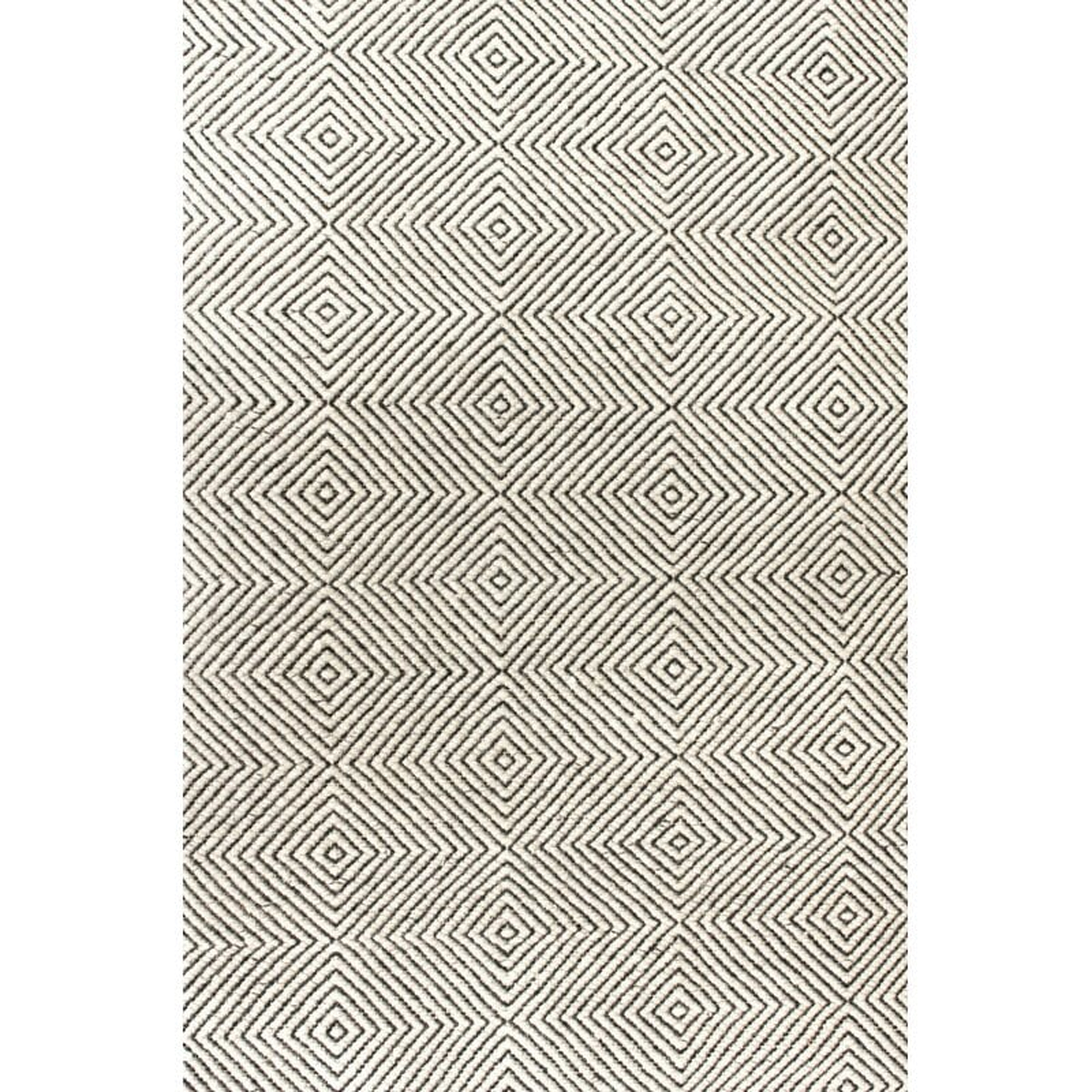 Marcelo Geometric Handmade Tufted Ivory Area Rug - Wayfair
