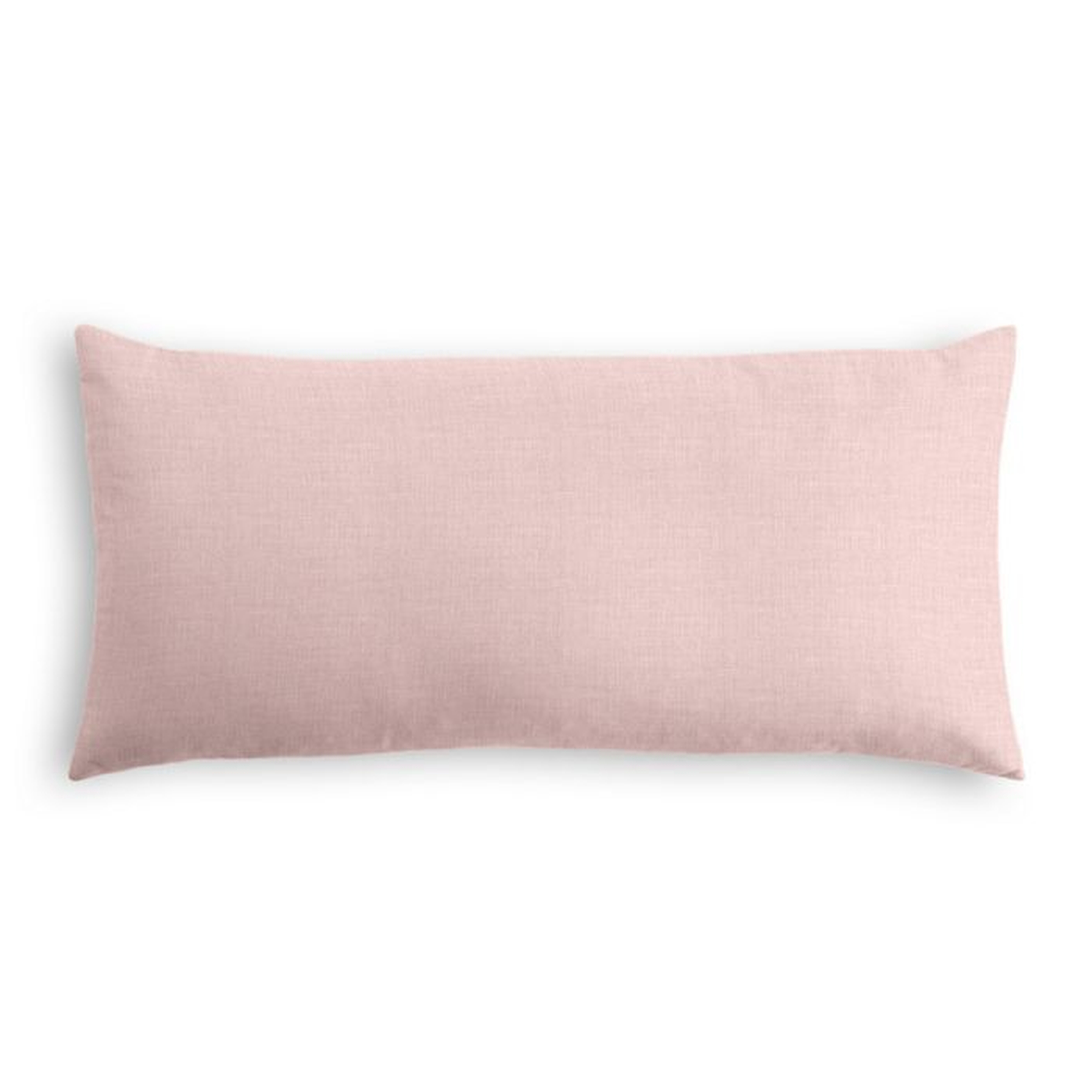 Lumbar Pillow  Classic Linen - Blush - Loom Decor