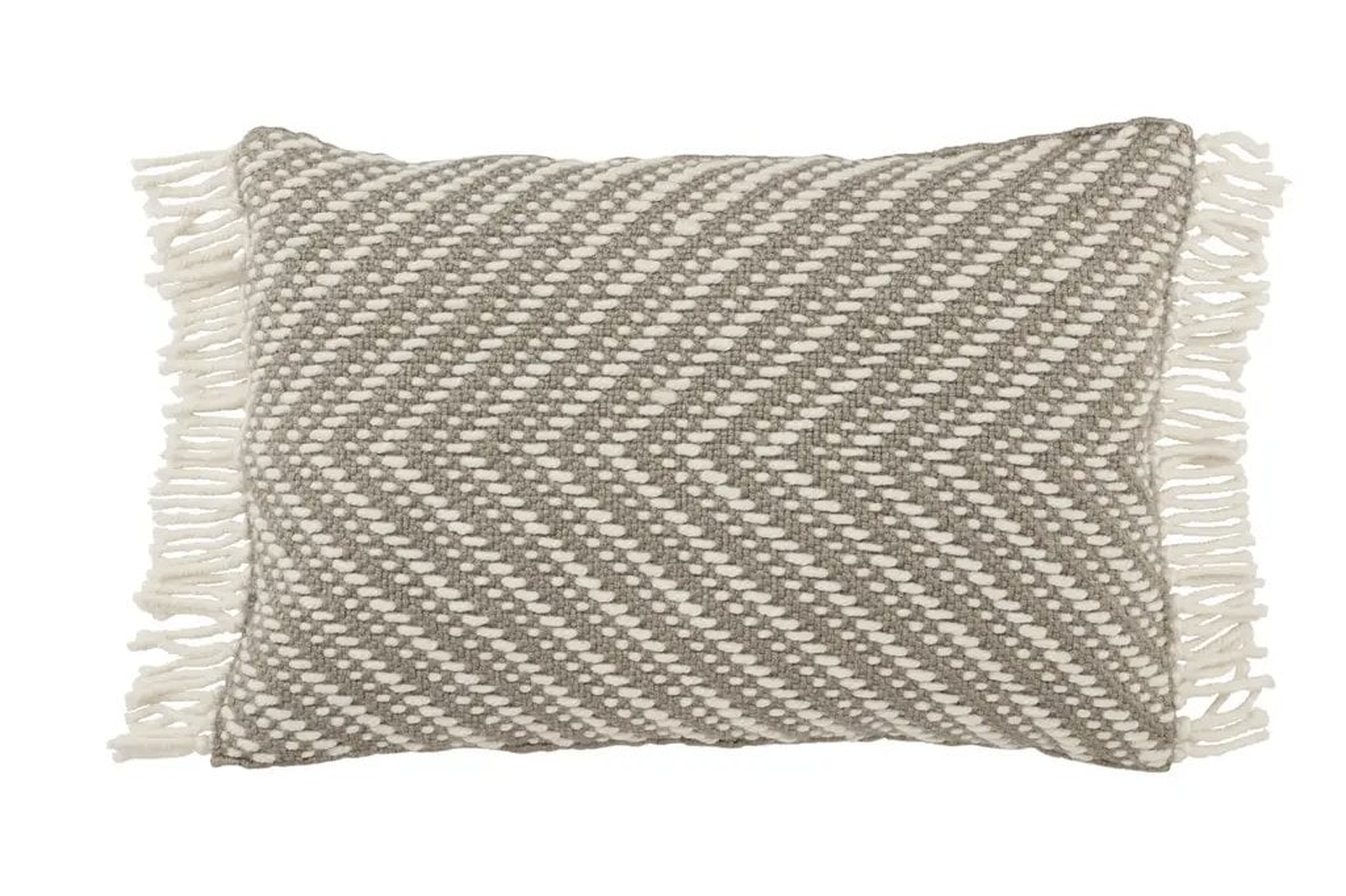 Settia Lumbar Pillow Cover, 24" x 16" - Collective Weavers