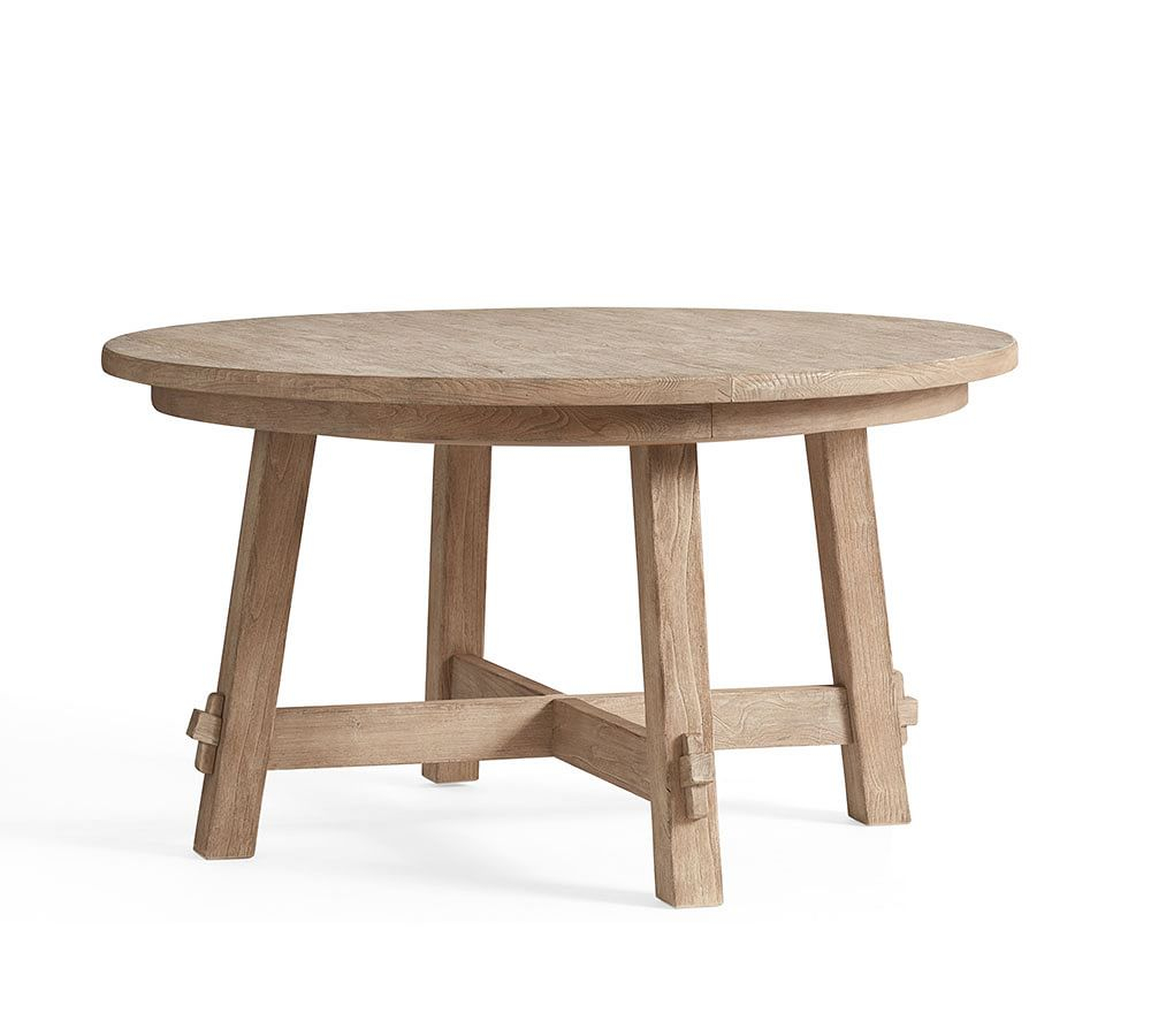 Toscana Round Extending Dining Table - Pottery Barn