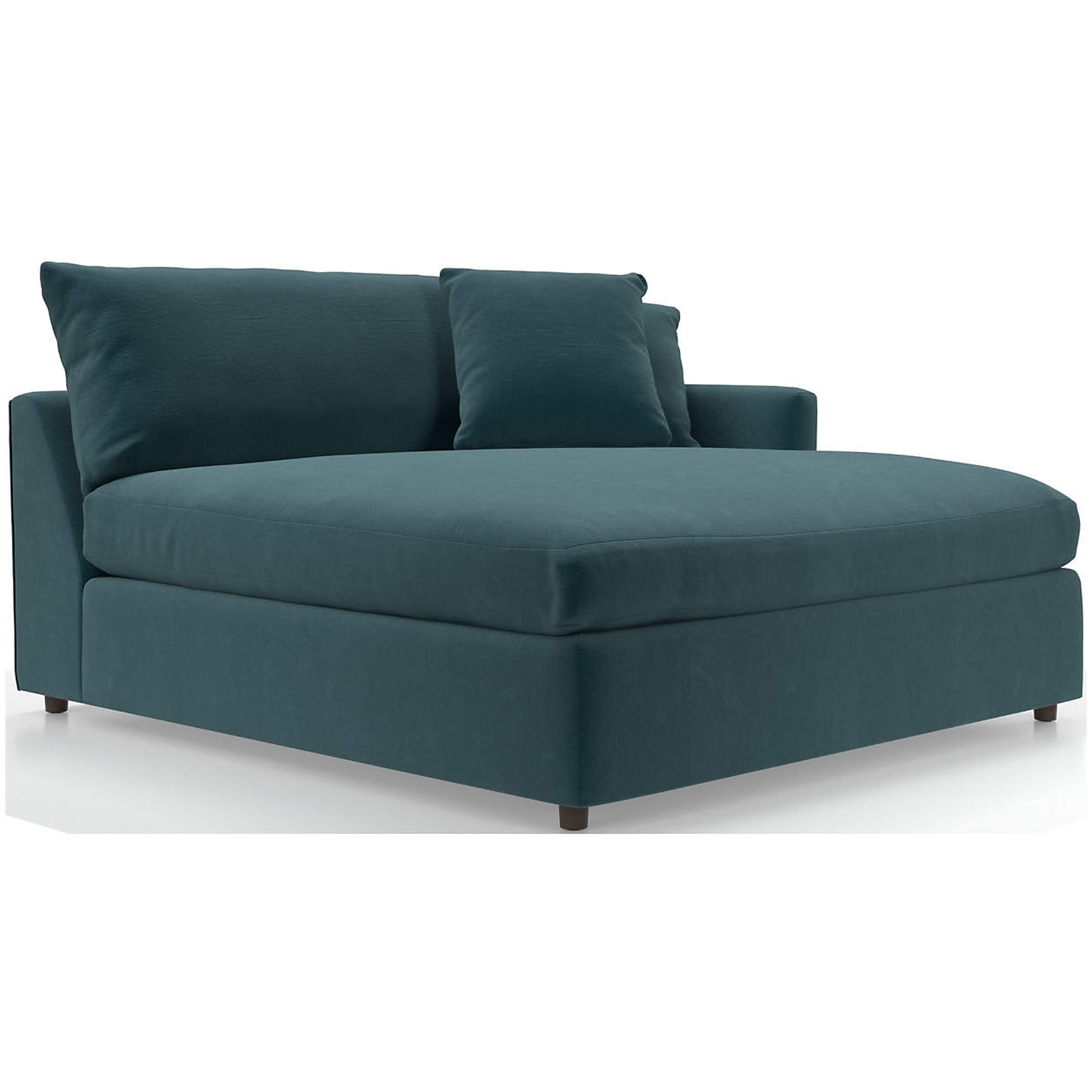 Lounge Deep Right Arm Double Chaise - Crate and Barrel