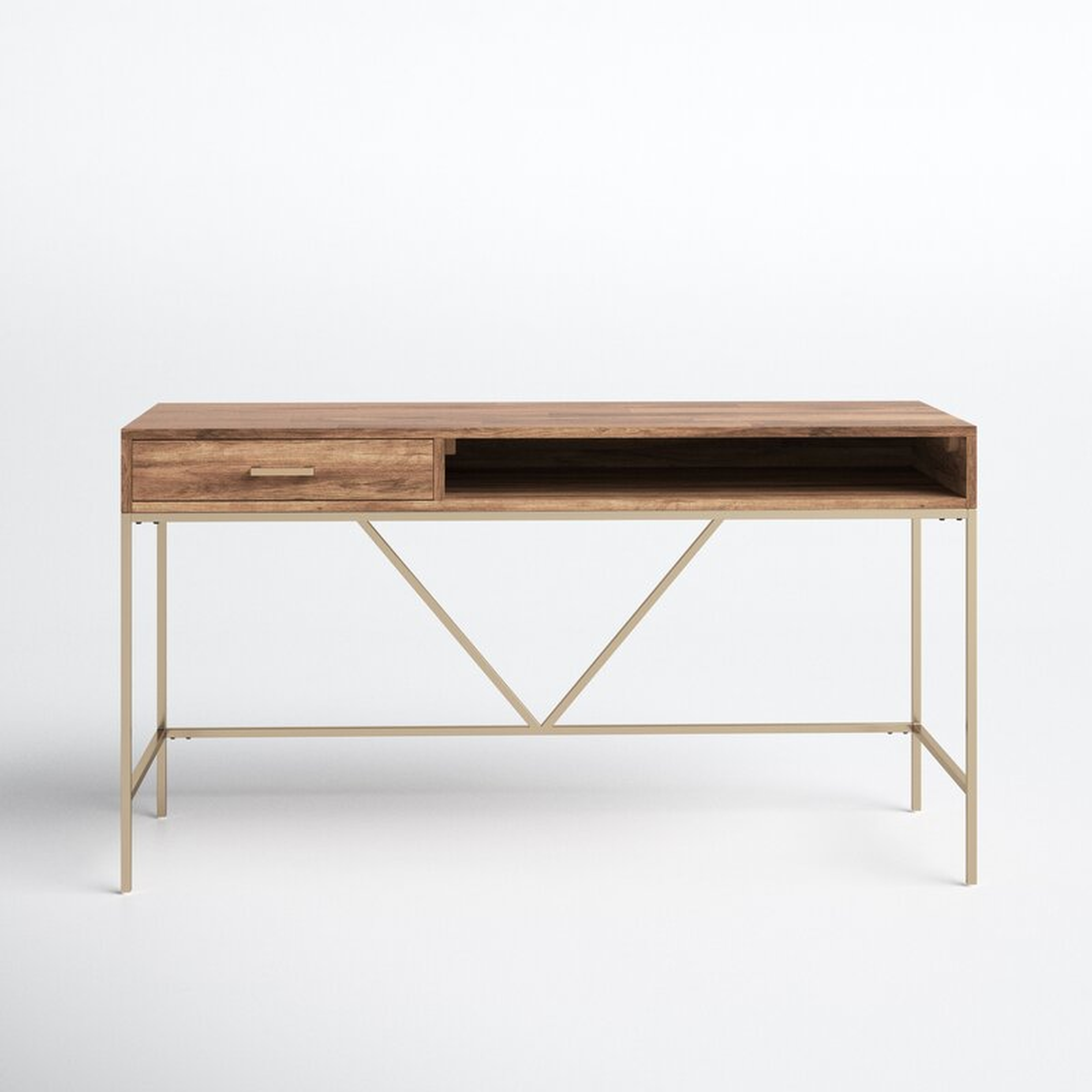 Clearmont Solid Wood Desk - Wayfair
