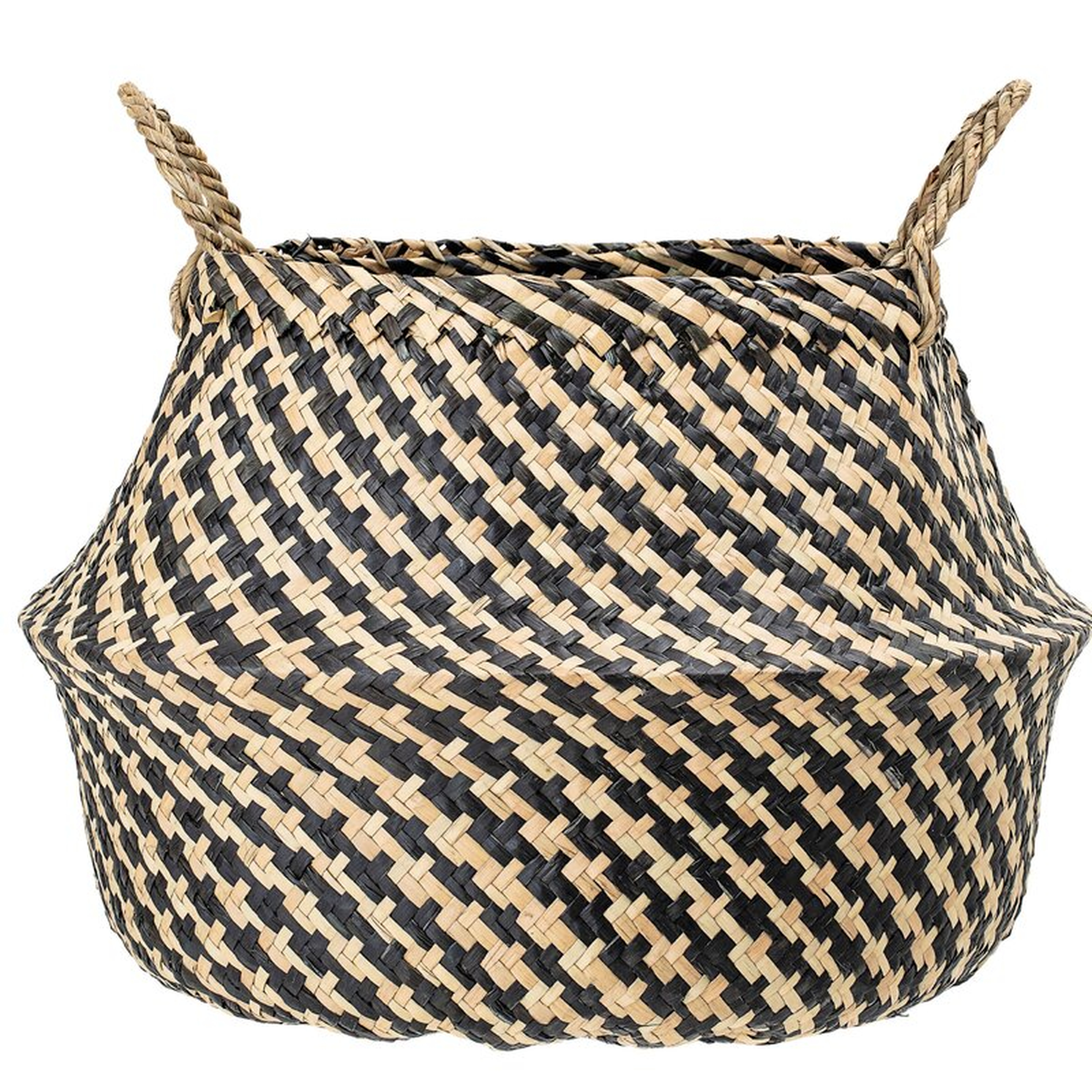Seagrass Wicker Basket - Wayfair