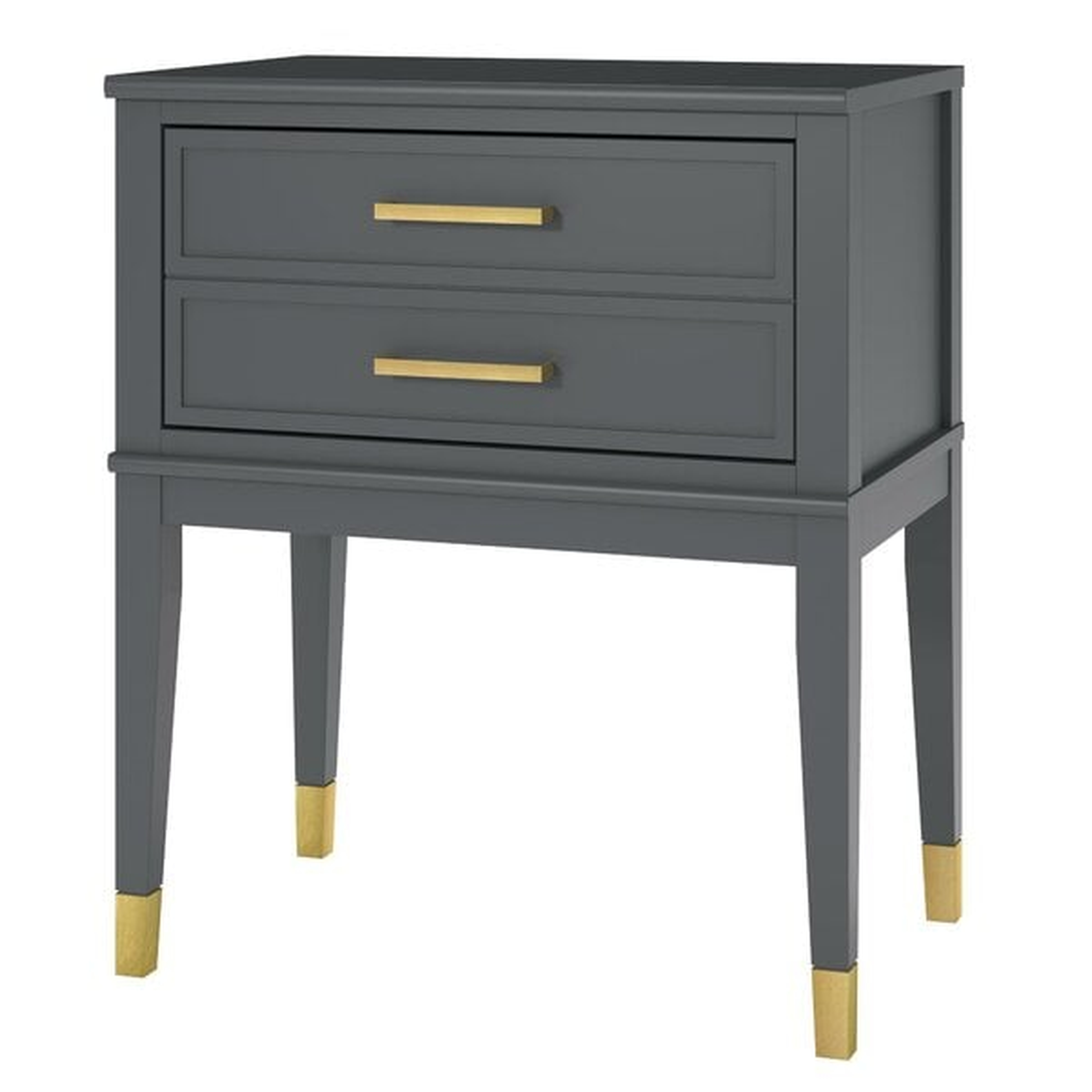 Westerleigh 1 Drawer Nightstand Gray - Wayfair