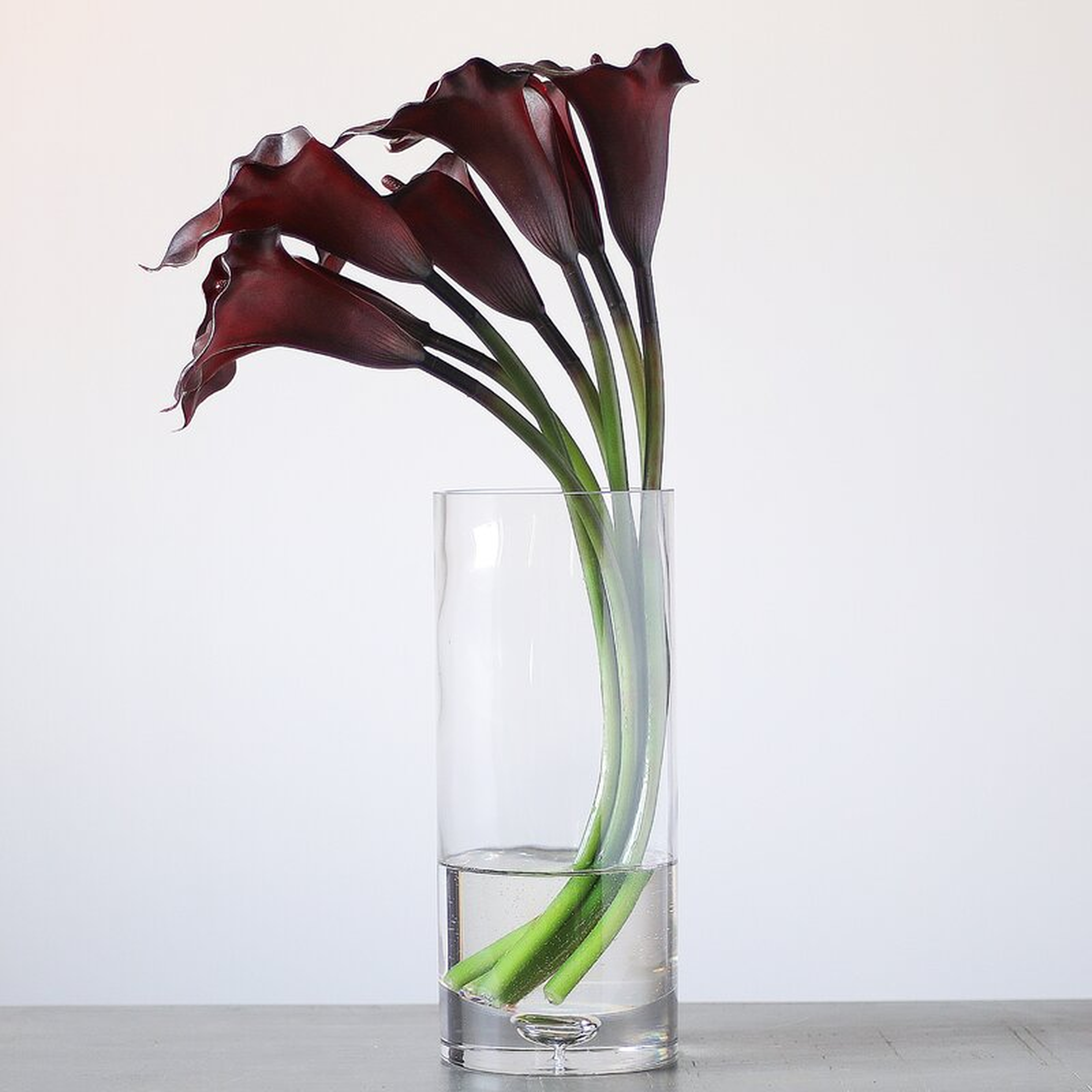 Lilies Floral Arrangements in Vase - Wayfair