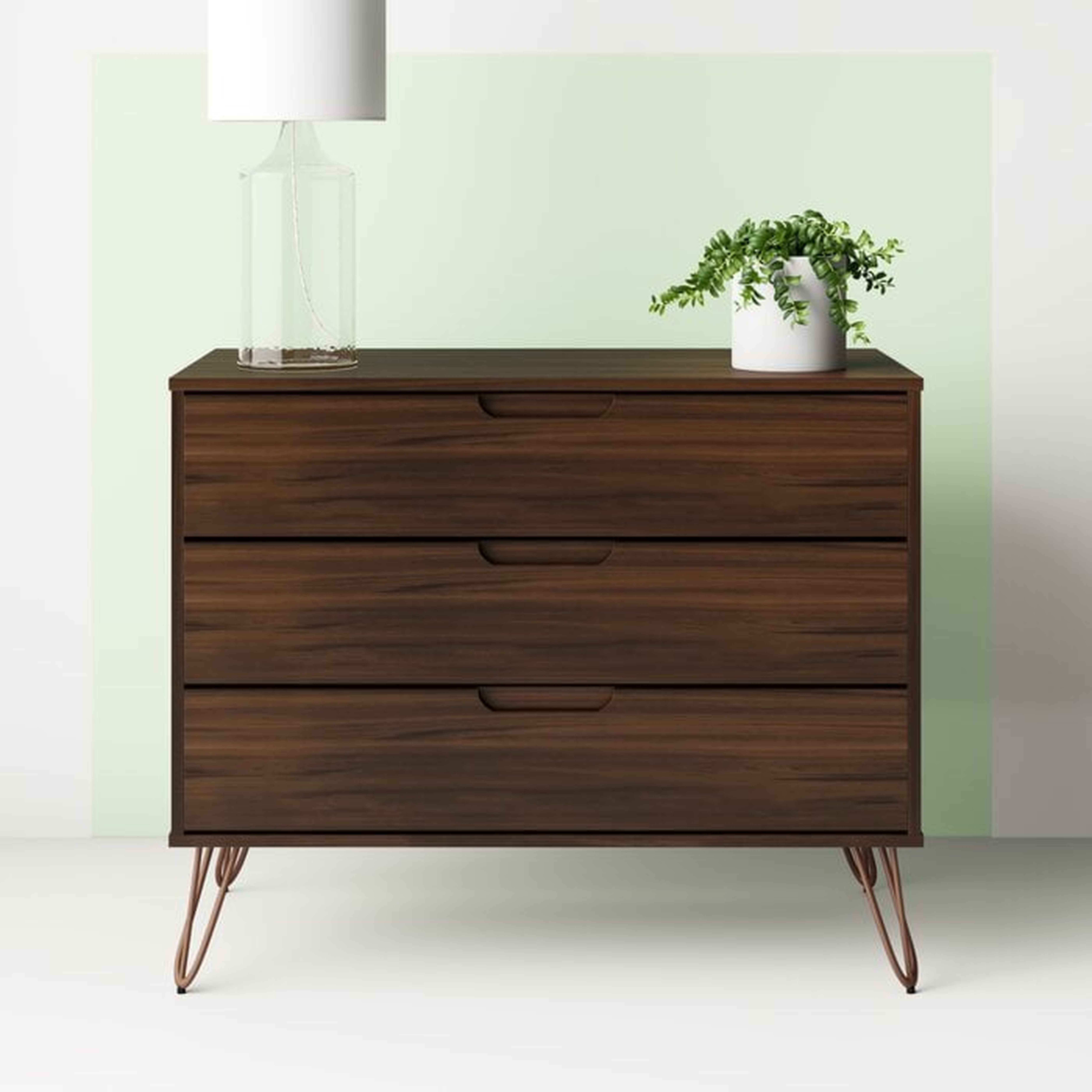 Chehalis 3 Drawer Bachelor's Chest - Wayfair