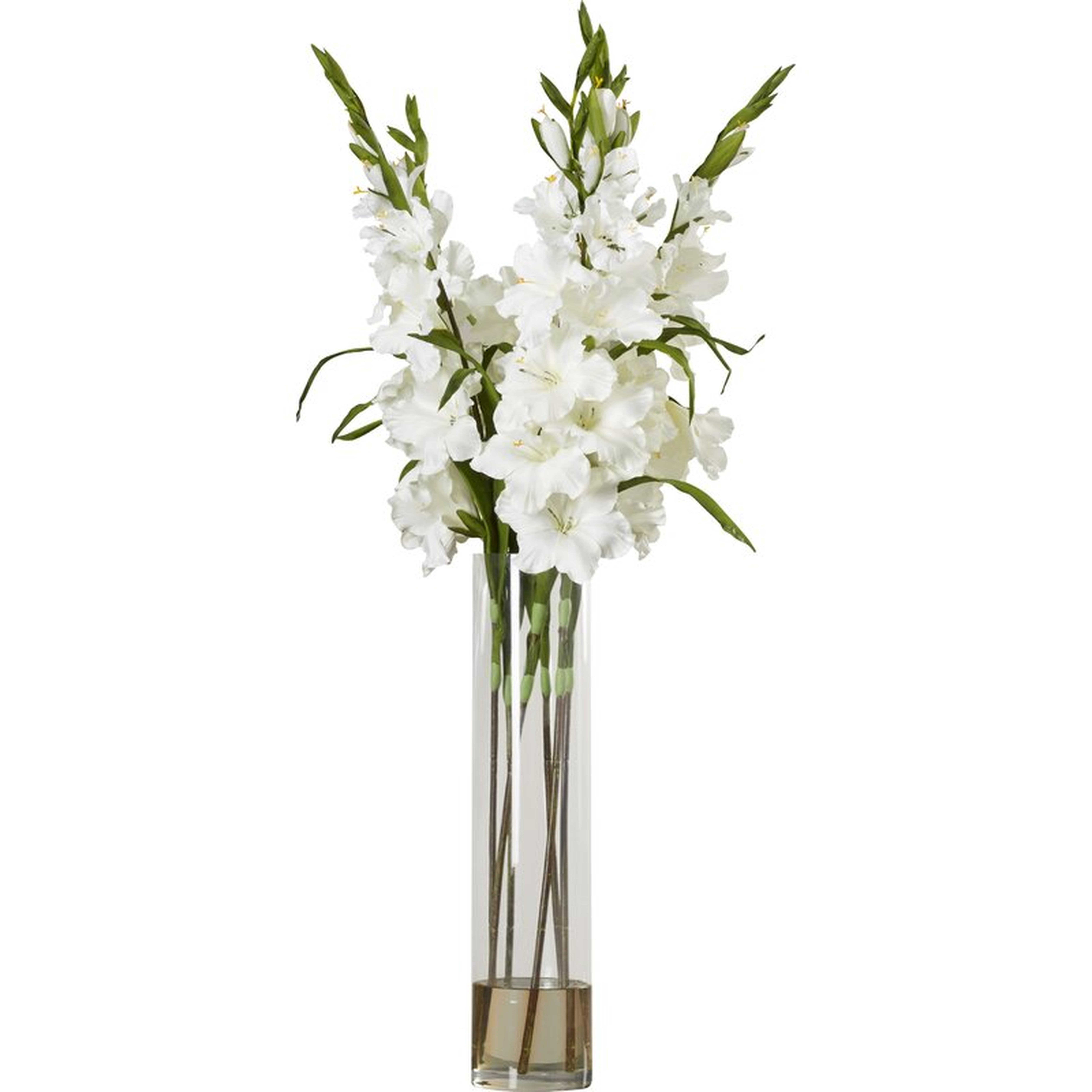 Gladiola Mixed Floral Arrangement in Vase - Wayfair