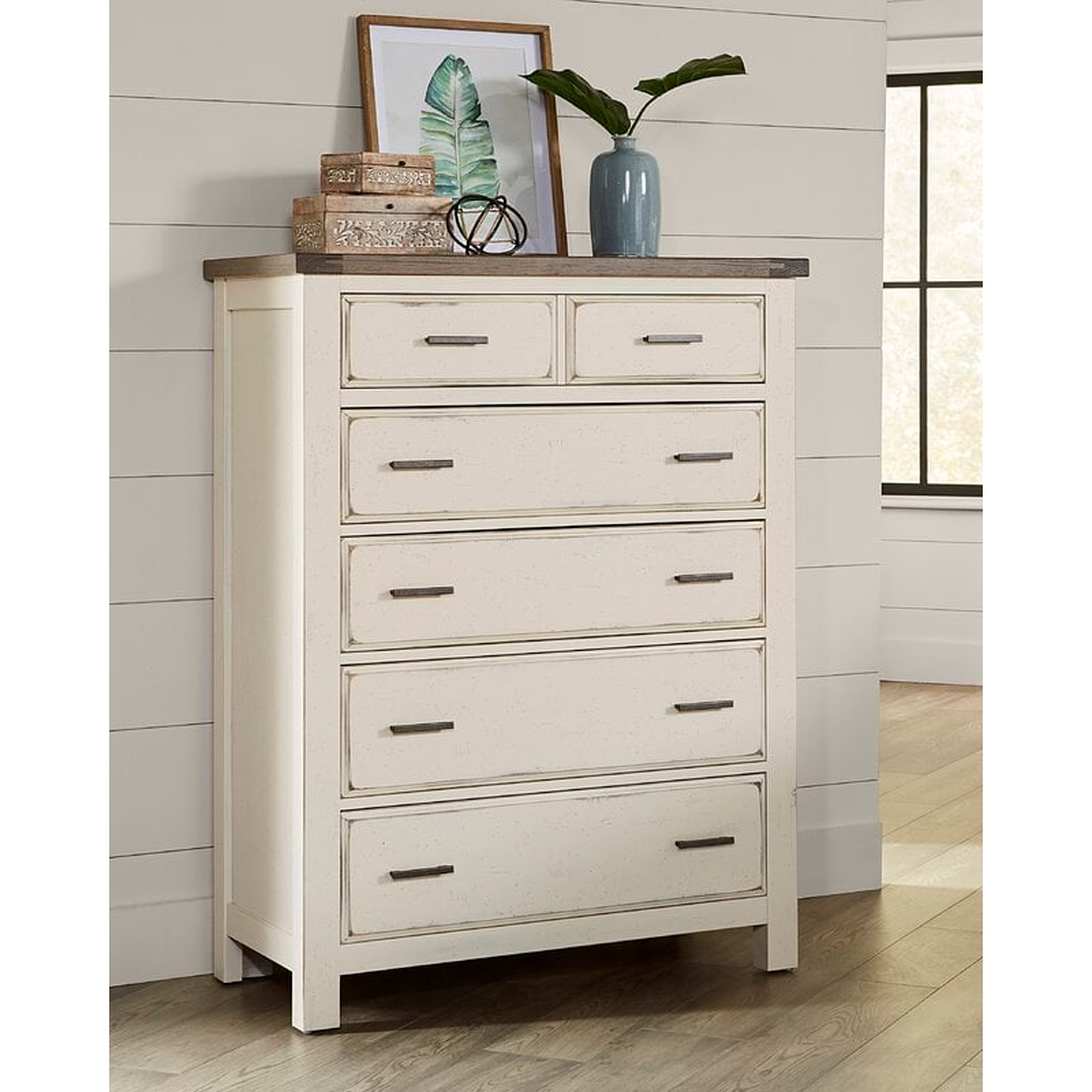 Bozrah 5 Drawer Chest - Wayfair