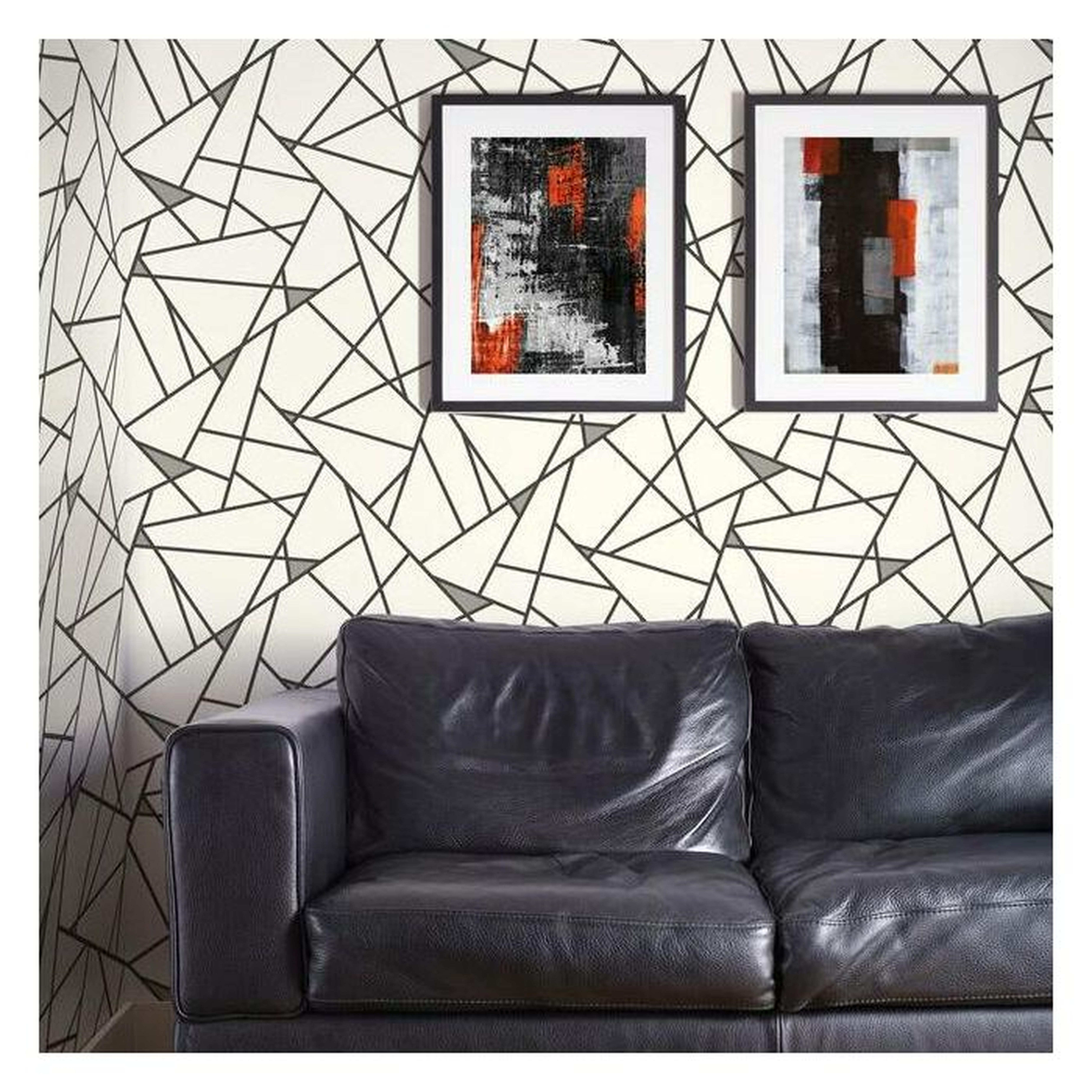 Prismatic Sure Strip Wallpaper - York Wallcoverings