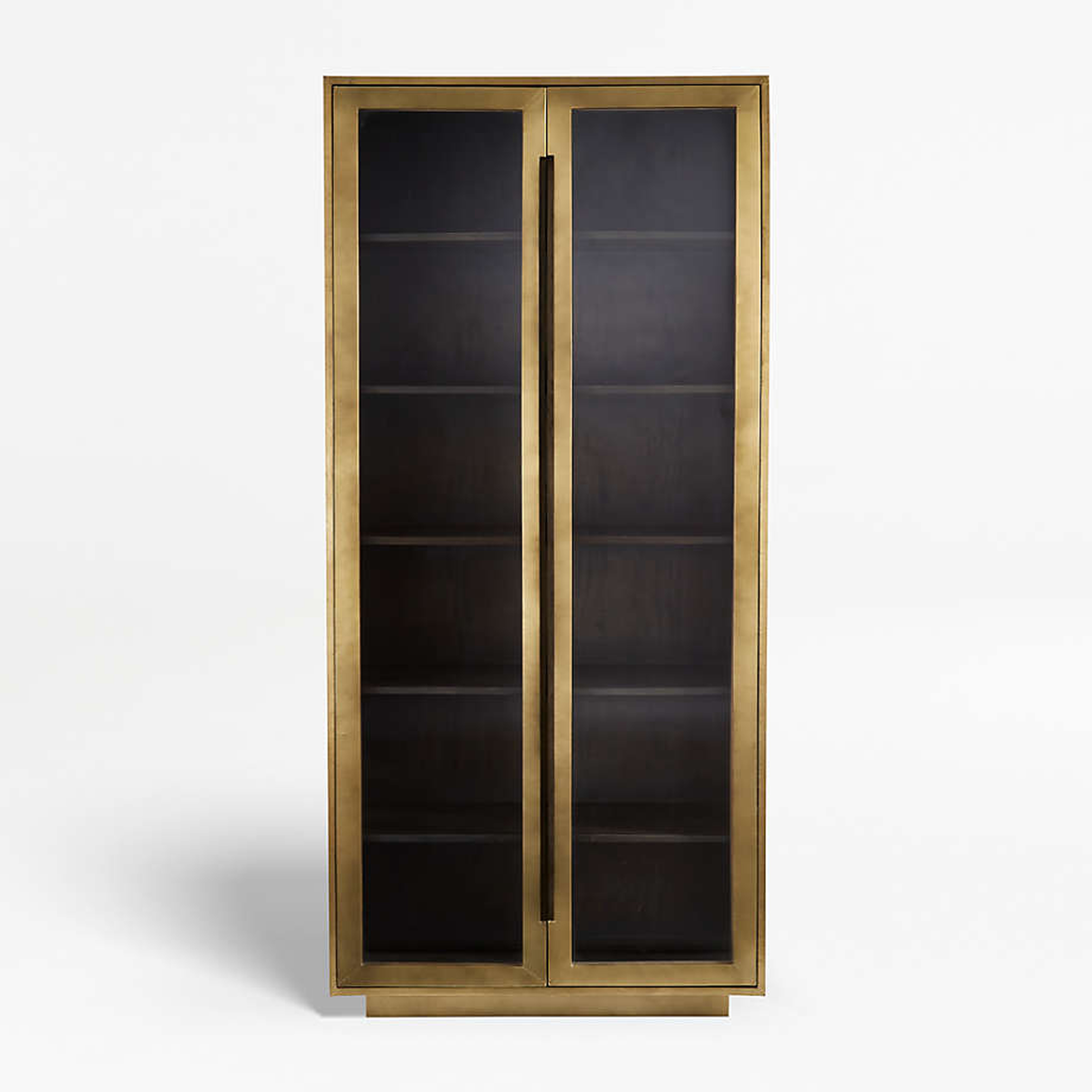 Freda Glass Door Cabinet - Crate and Barrel