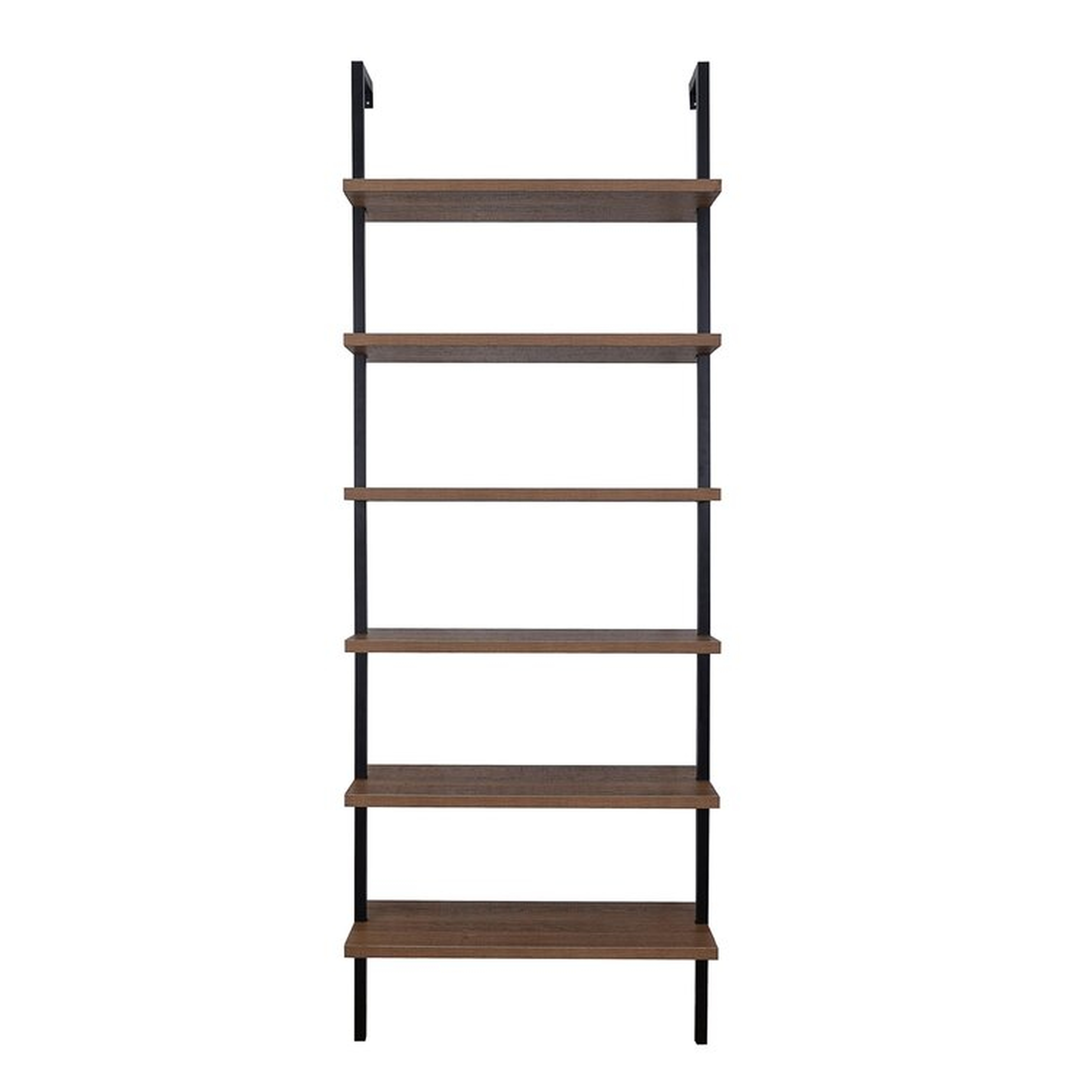 Zachary 85'' H x 30'' W Steel Ladder Bookcase - Wayfair