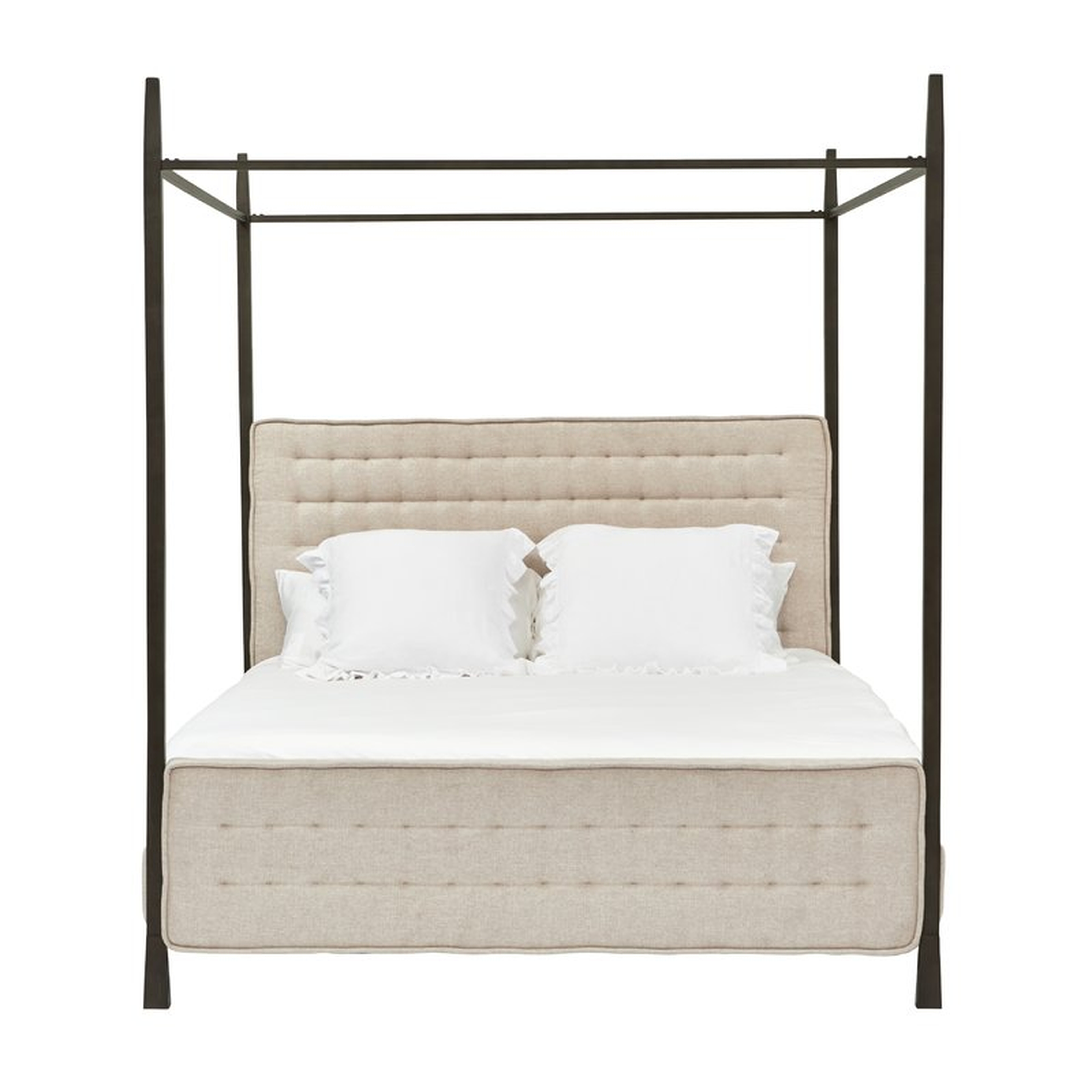Upholstered Canopy Bed - King - Wayfair