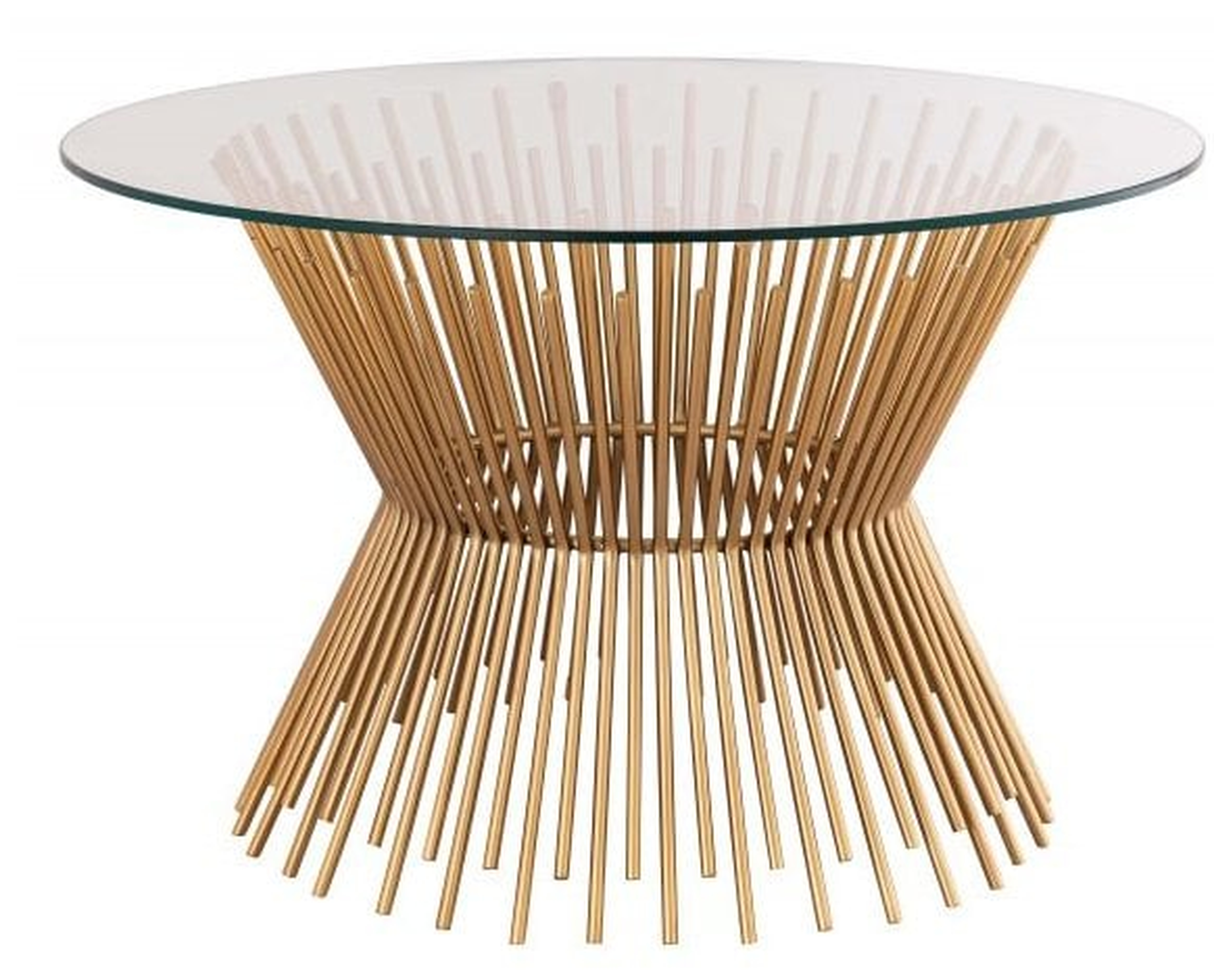 Grace Glass Coffee Table - TOV FURNITURE