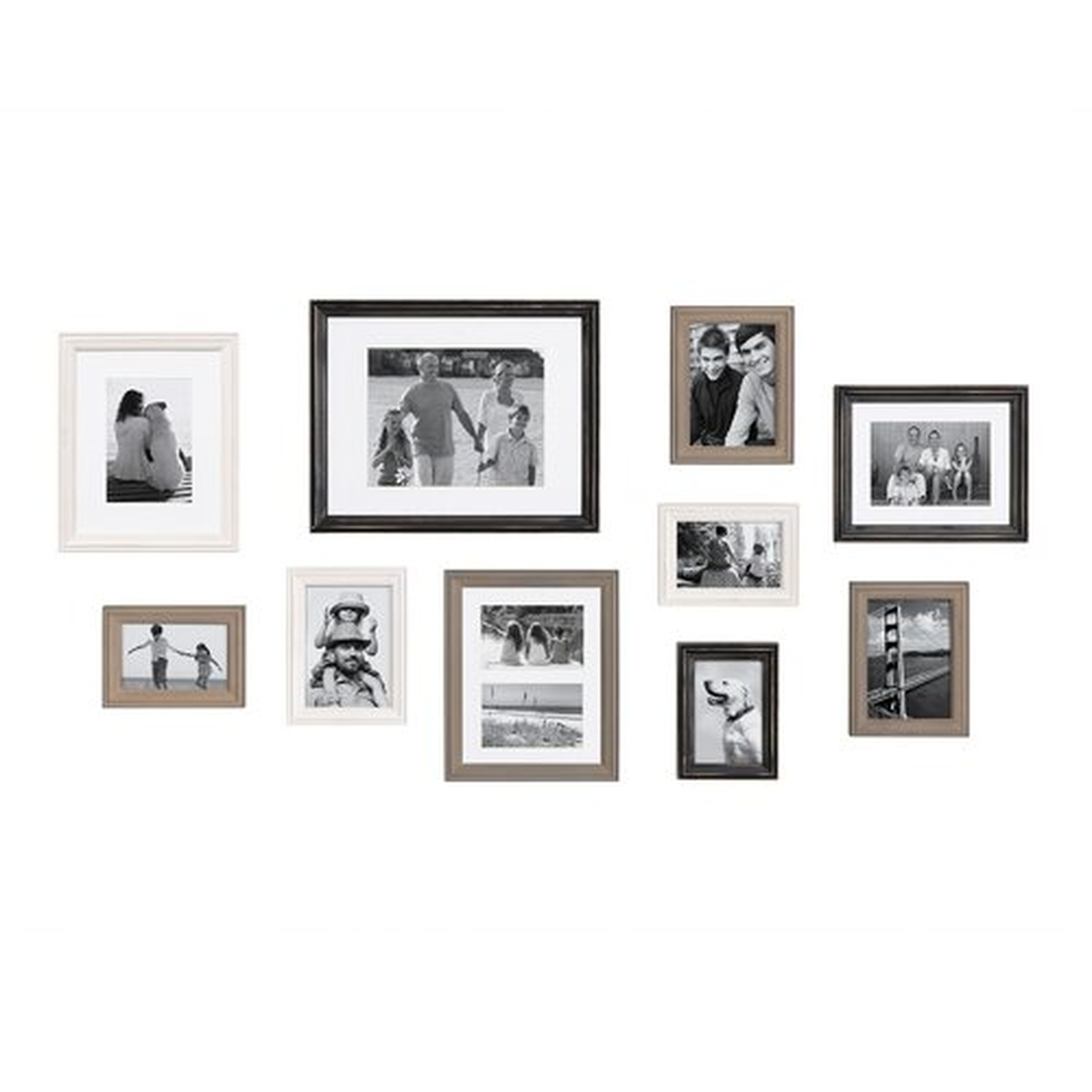 10 Piece Sturminster Gallery Picture Frame Set - Wayfair