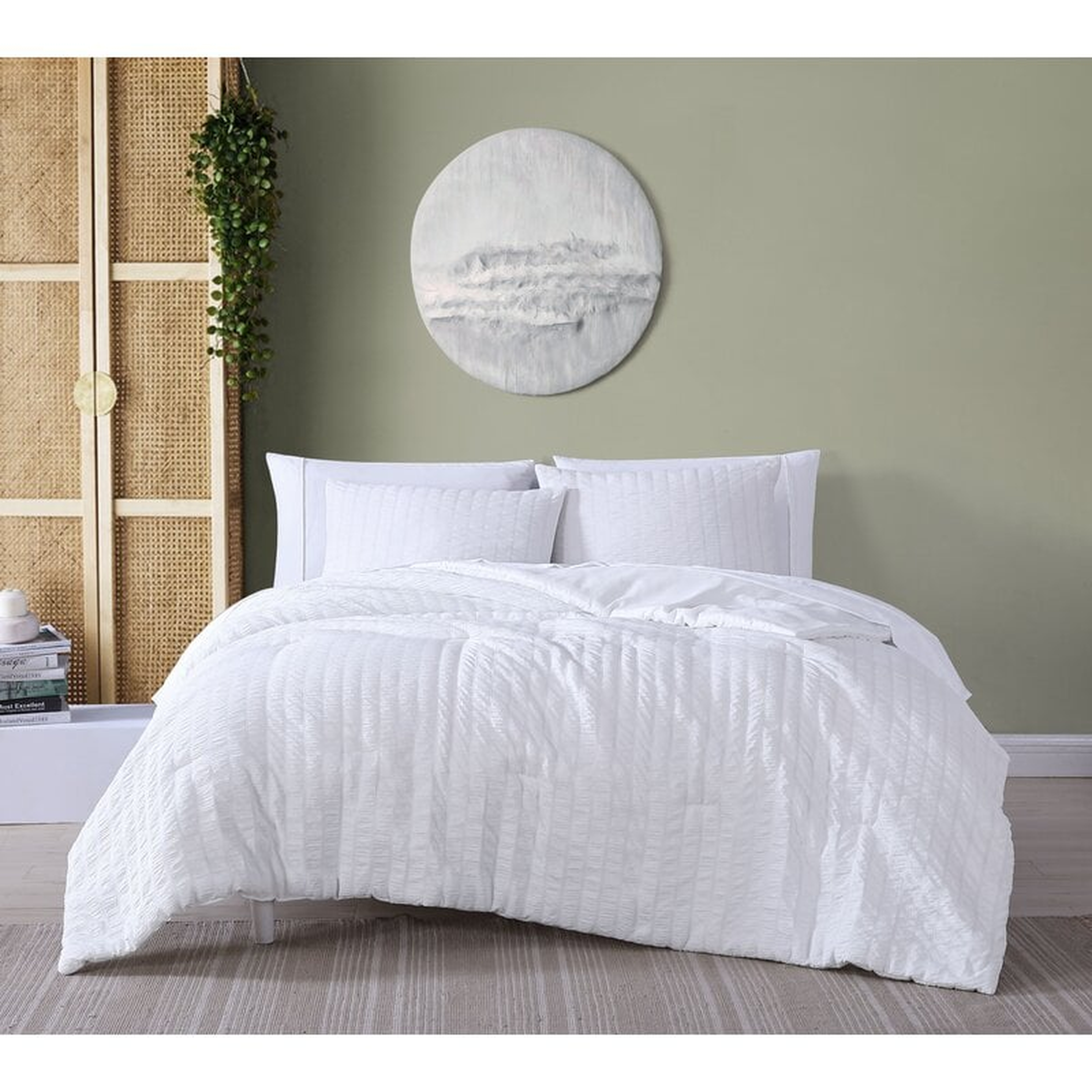 Ezri Microfiber Reversible Comforter Set - Wayfair