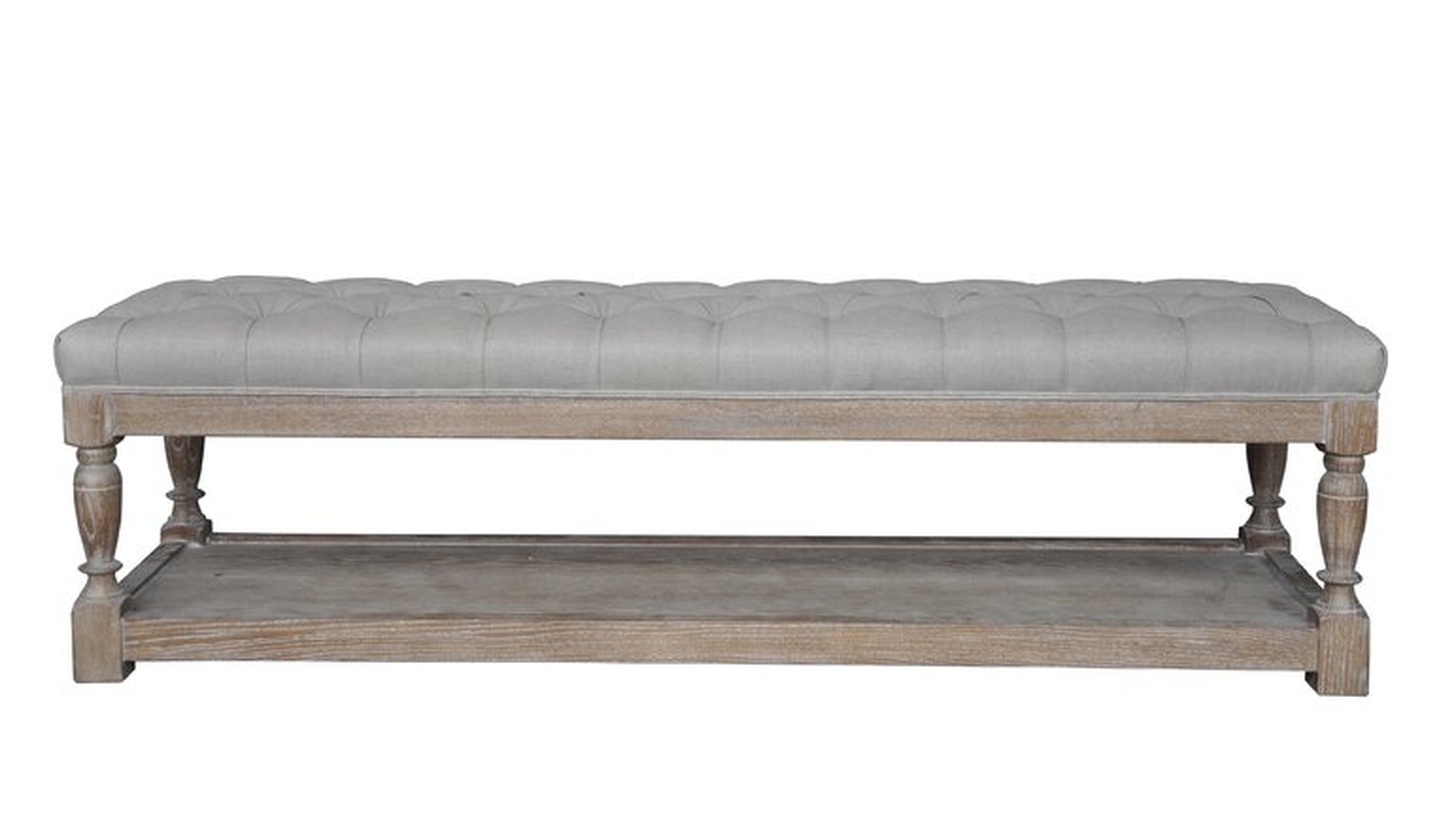 Athena Upholstered Storage Bench - Wayfair