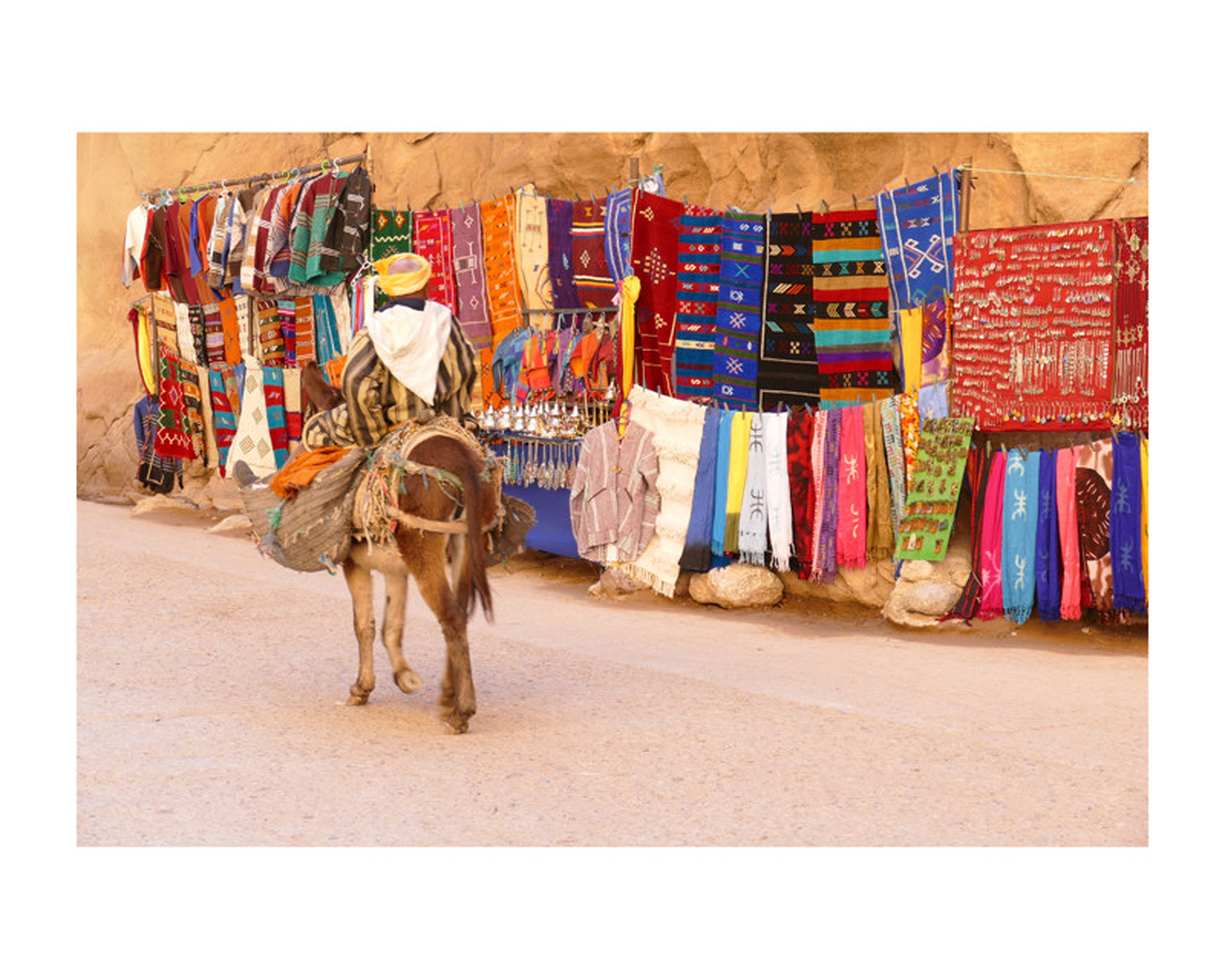 Moroccan Street Market - Minted