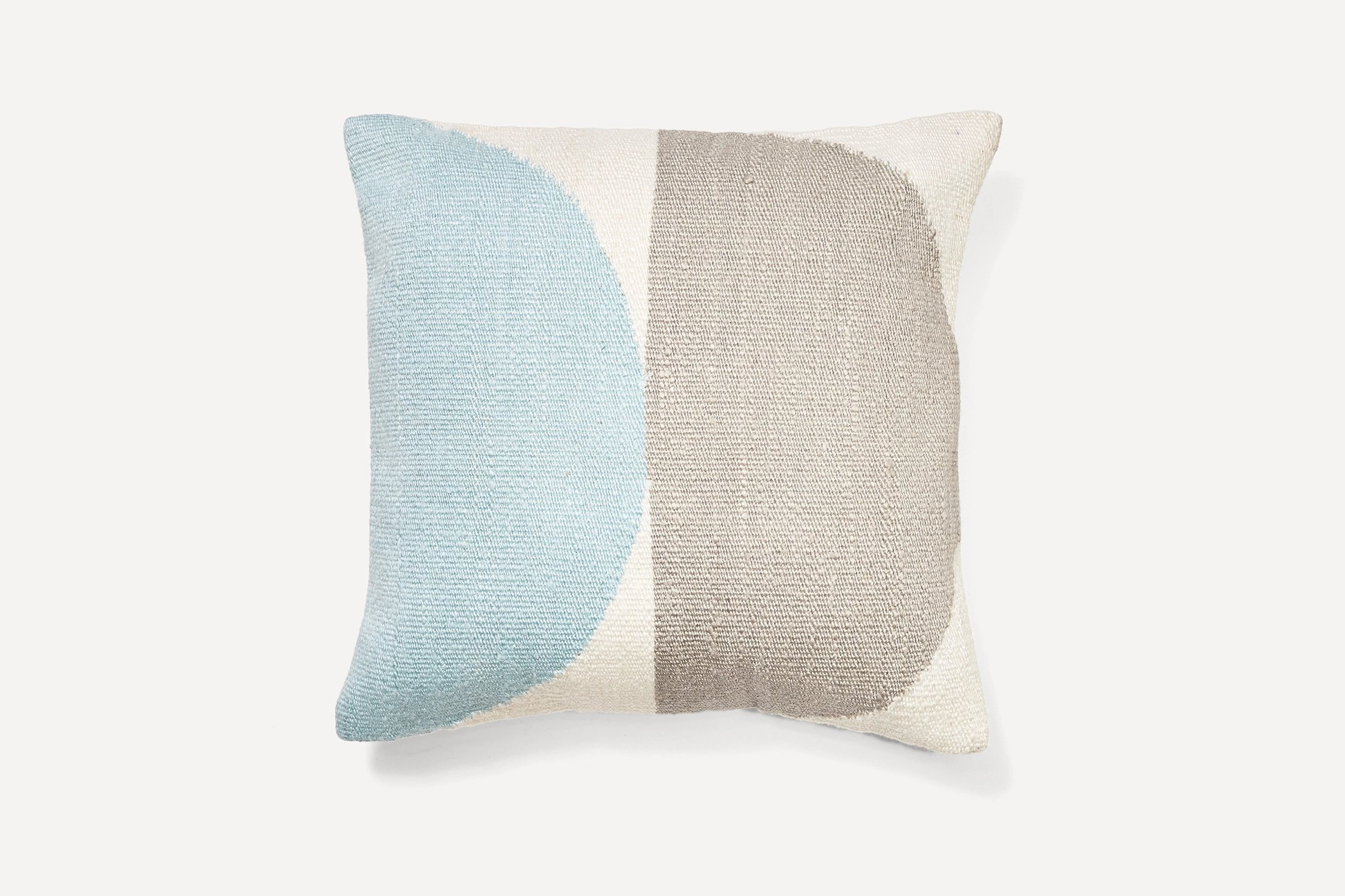 Ice Geometric Circles Pillow Cover (includes pillow insert) - Burrow