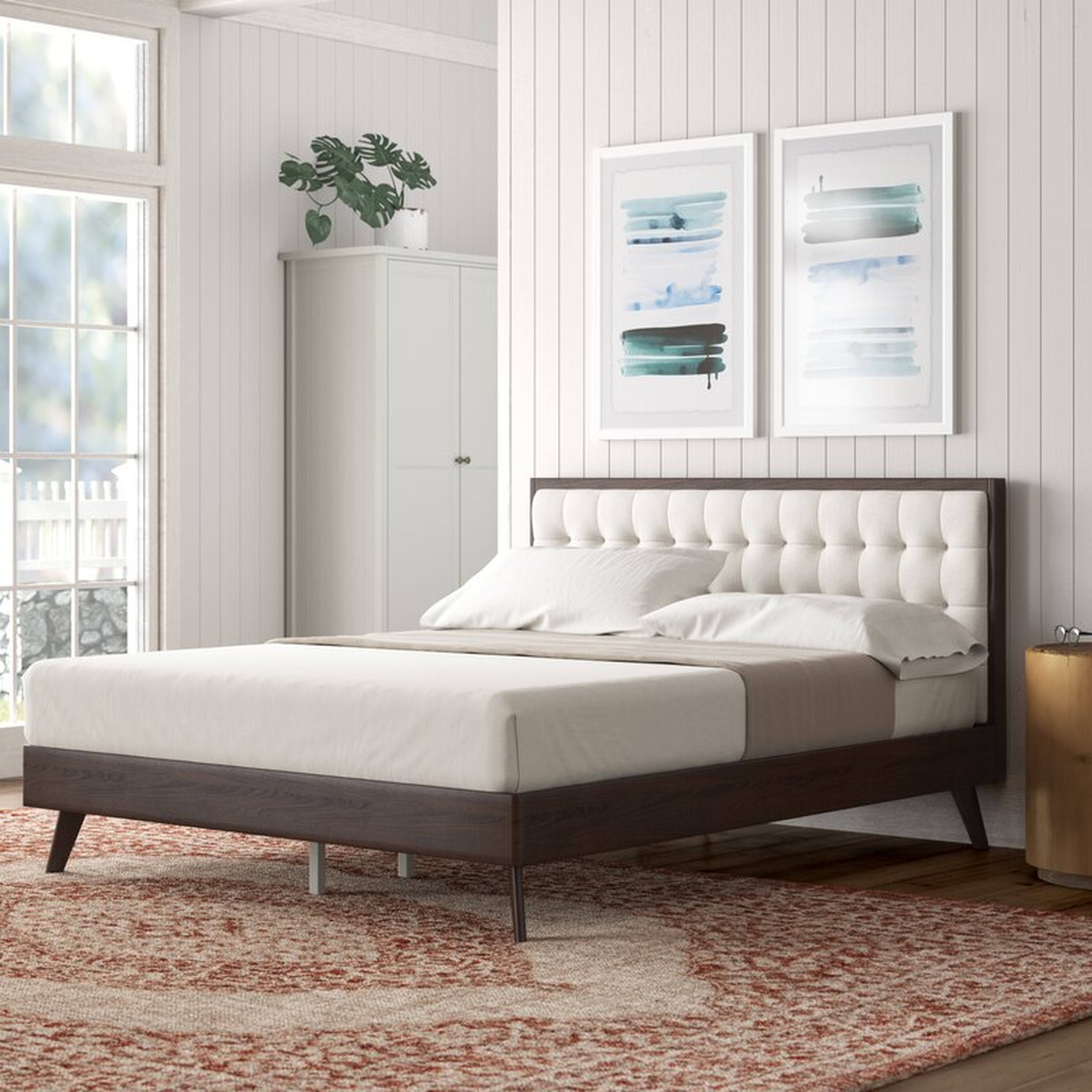 Abril Upholstered Platform Bed - Wayfair